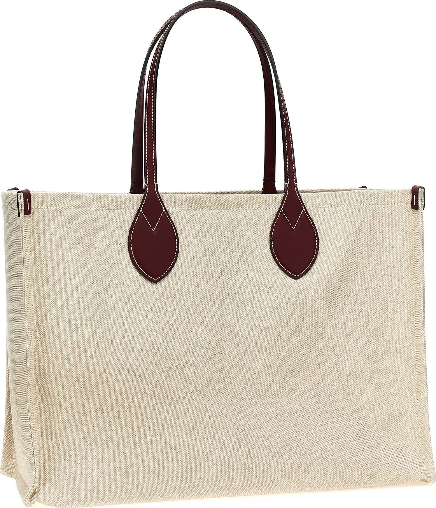 Beige Polyethylene Tote Bag - 2