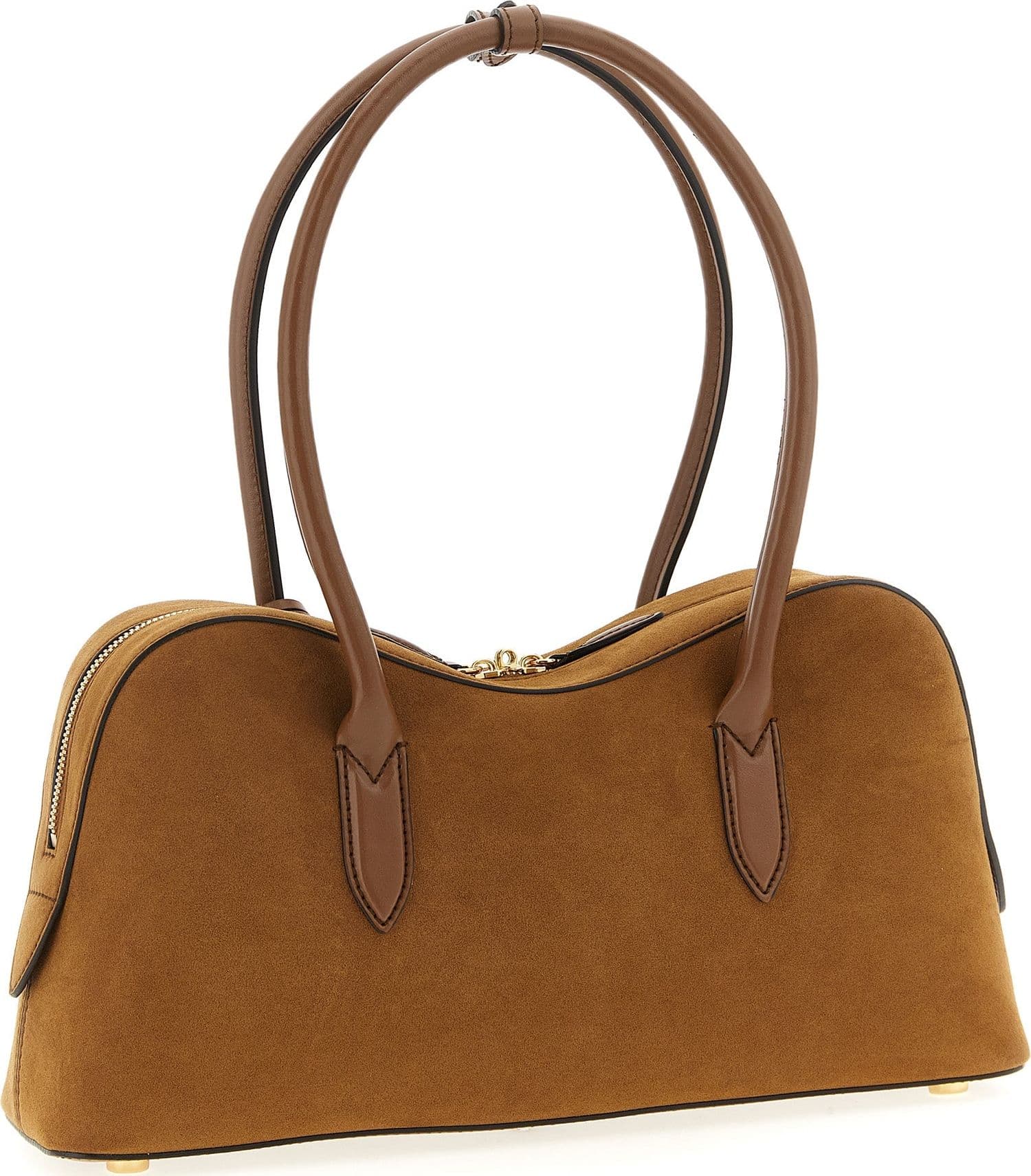 Brown Polyamide Shoulder Bag - 2