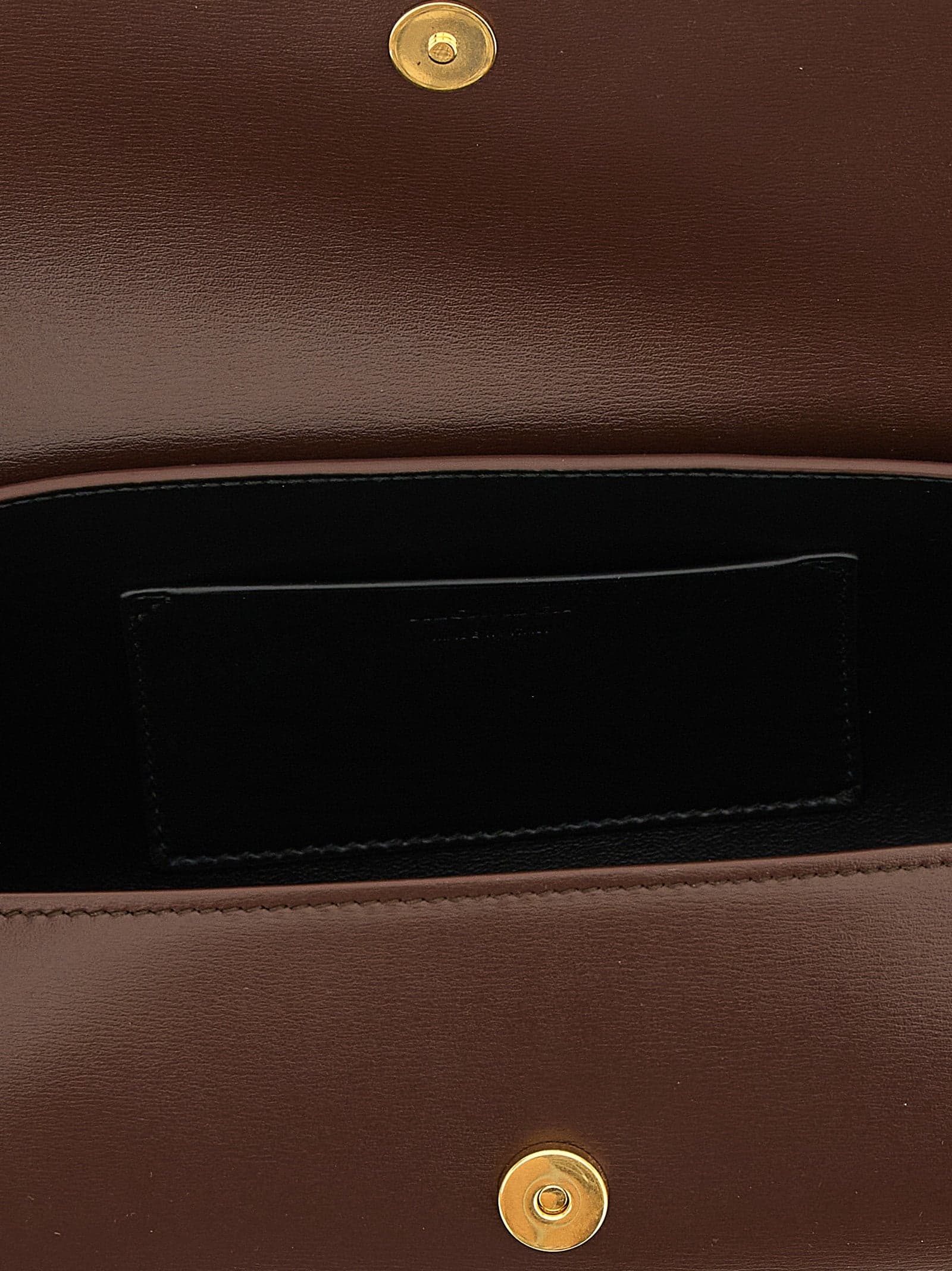 Brown Calfskin Shoulder Bag - 4