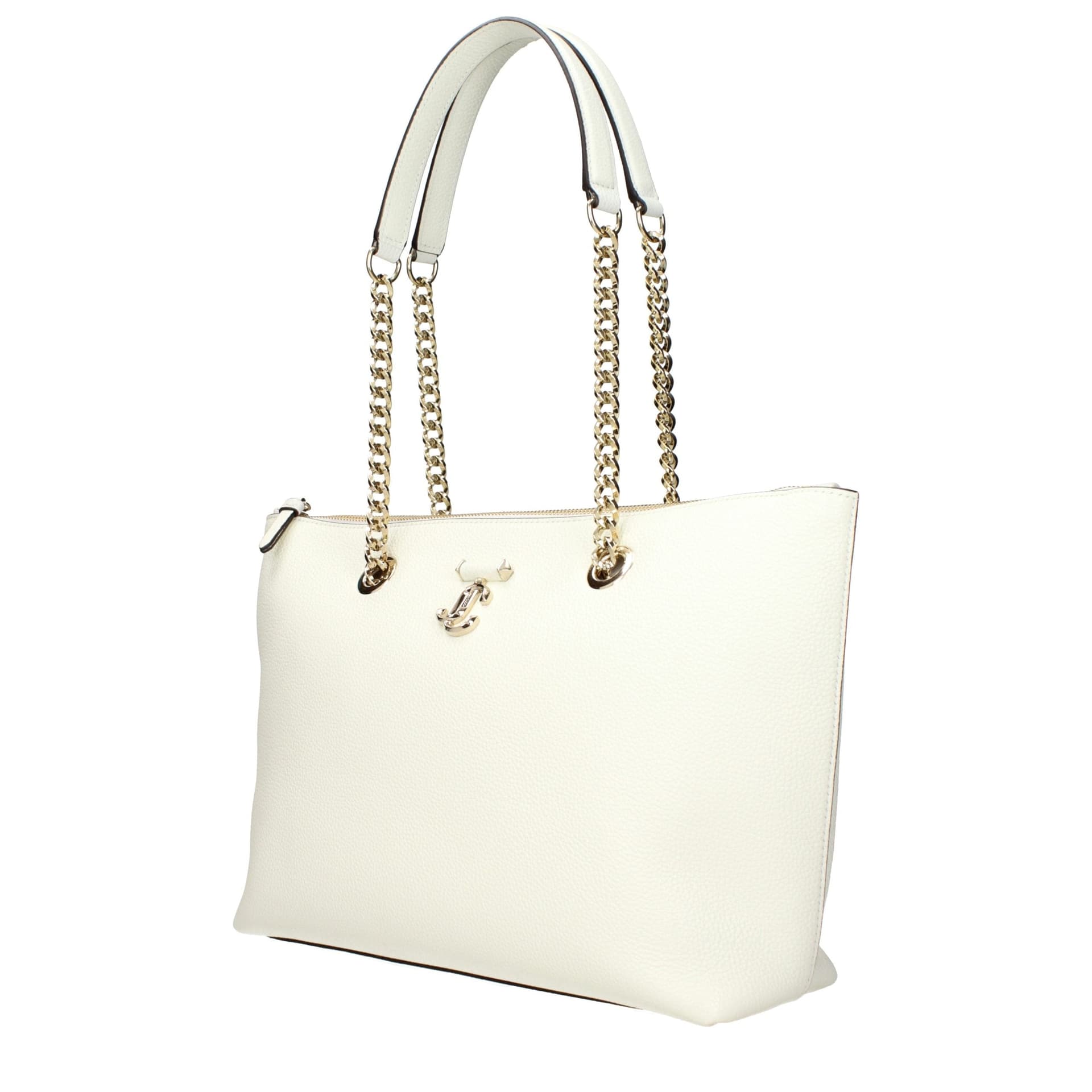 White Leather Shoulder Bag - 2
