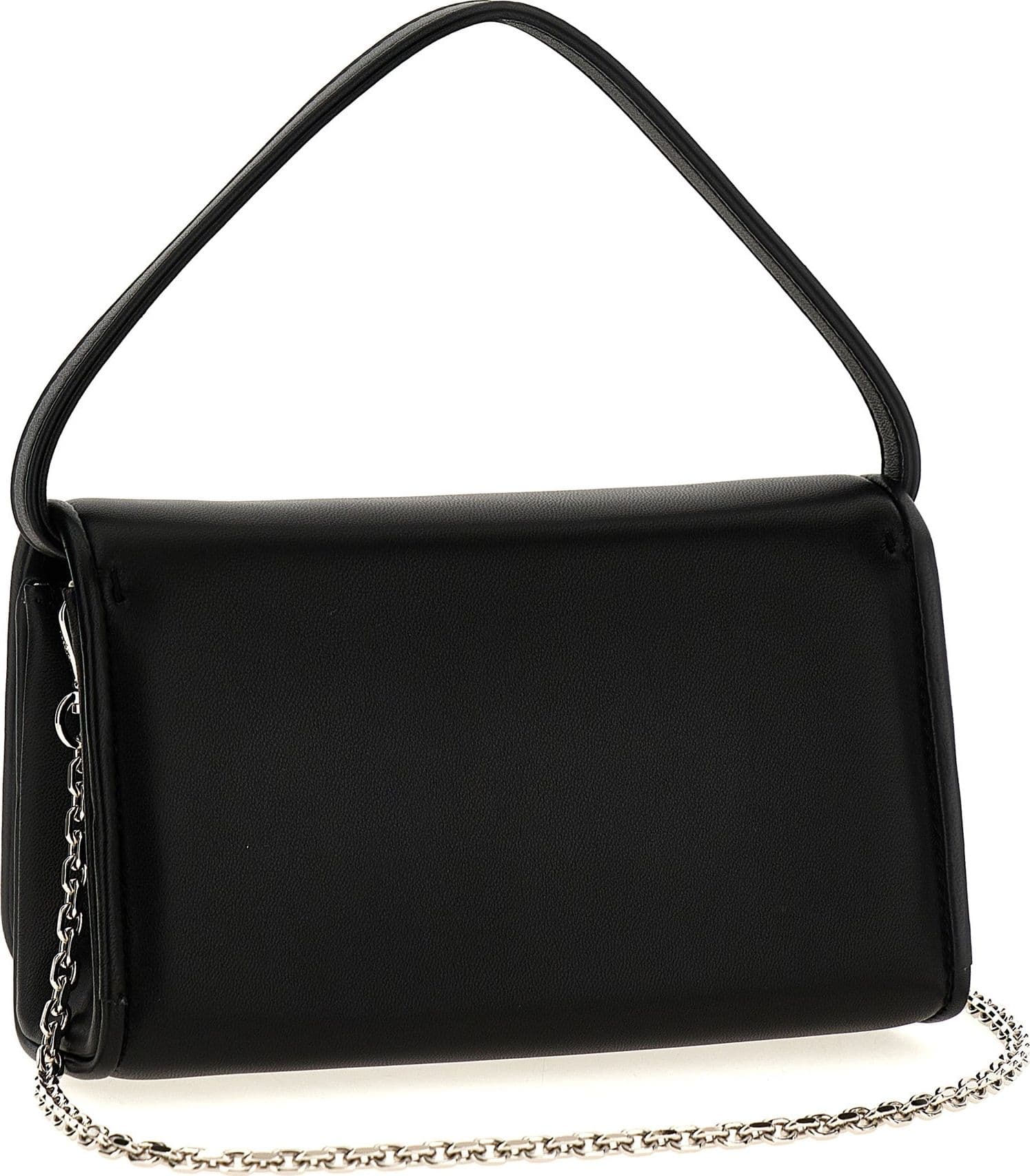 Black Lamb Leather Handbag - 2