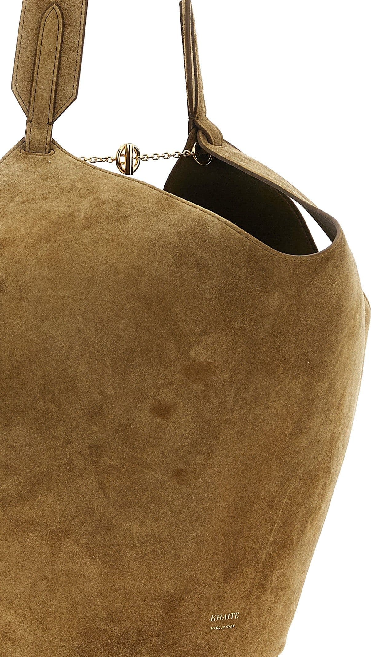 Brown Calfskin Tote Bag - 3