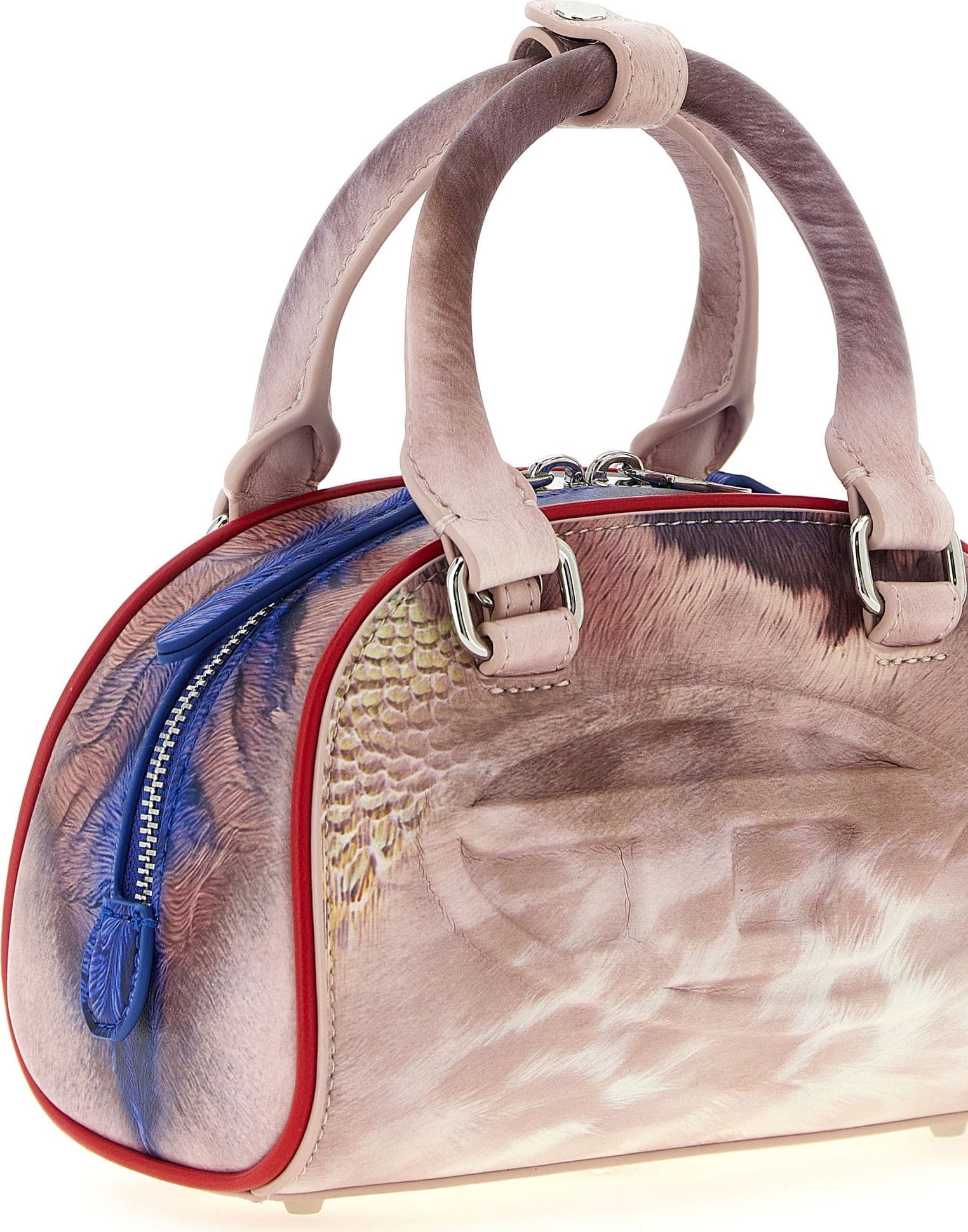 Multicolor Polyethylene Crossbody Bag - 3