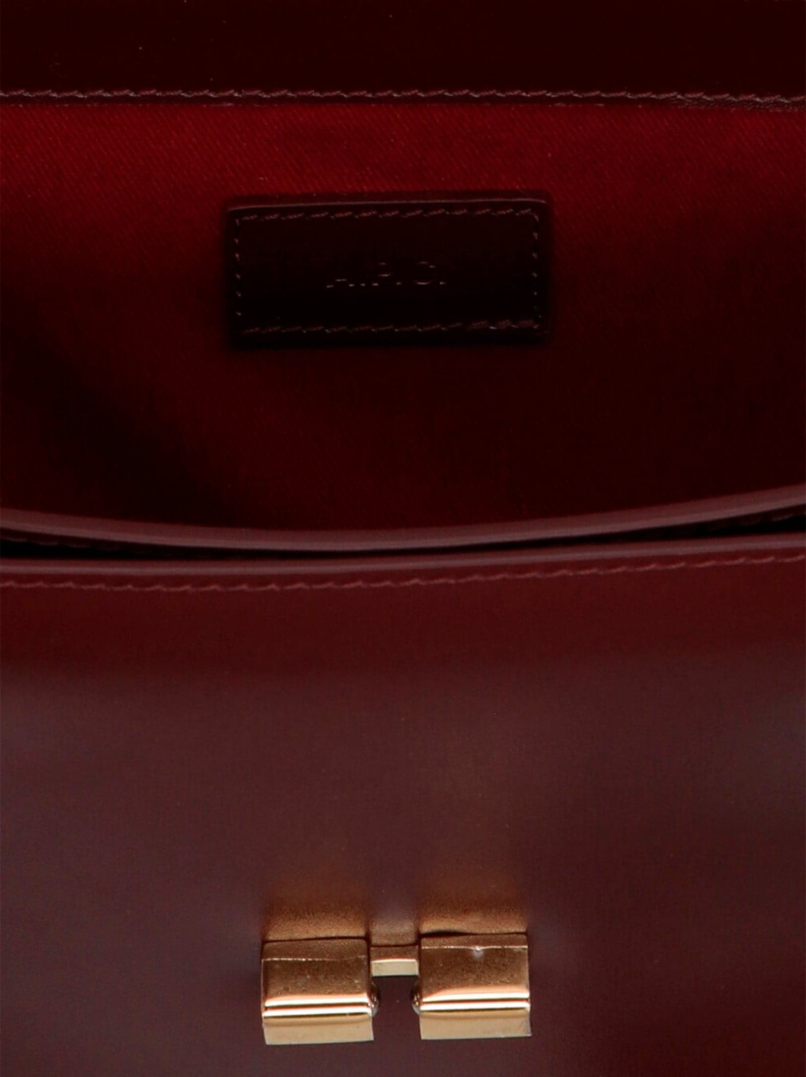 Bordeaux Cowhide Crossbody Bag - 4