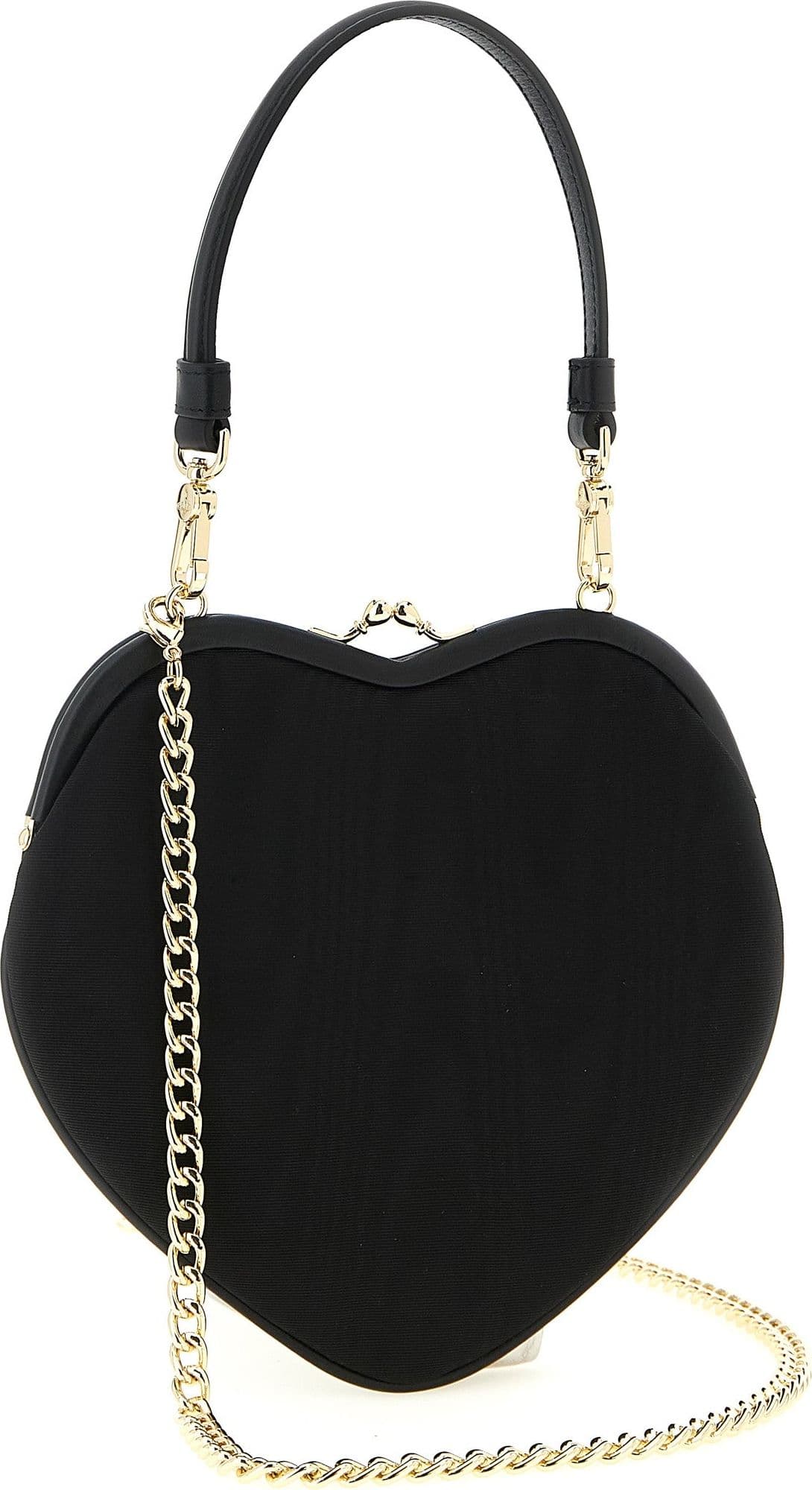 Black Viscose Handbag - 2