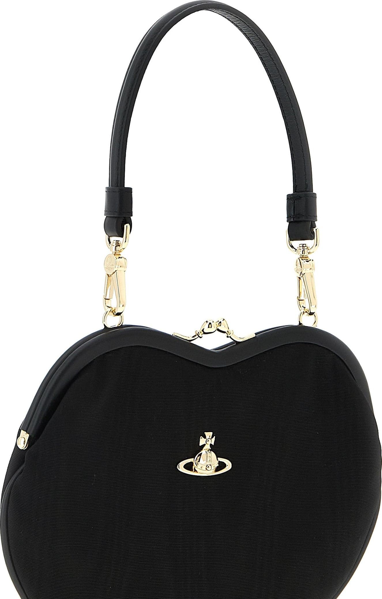 Black Viscose Handbag - 3