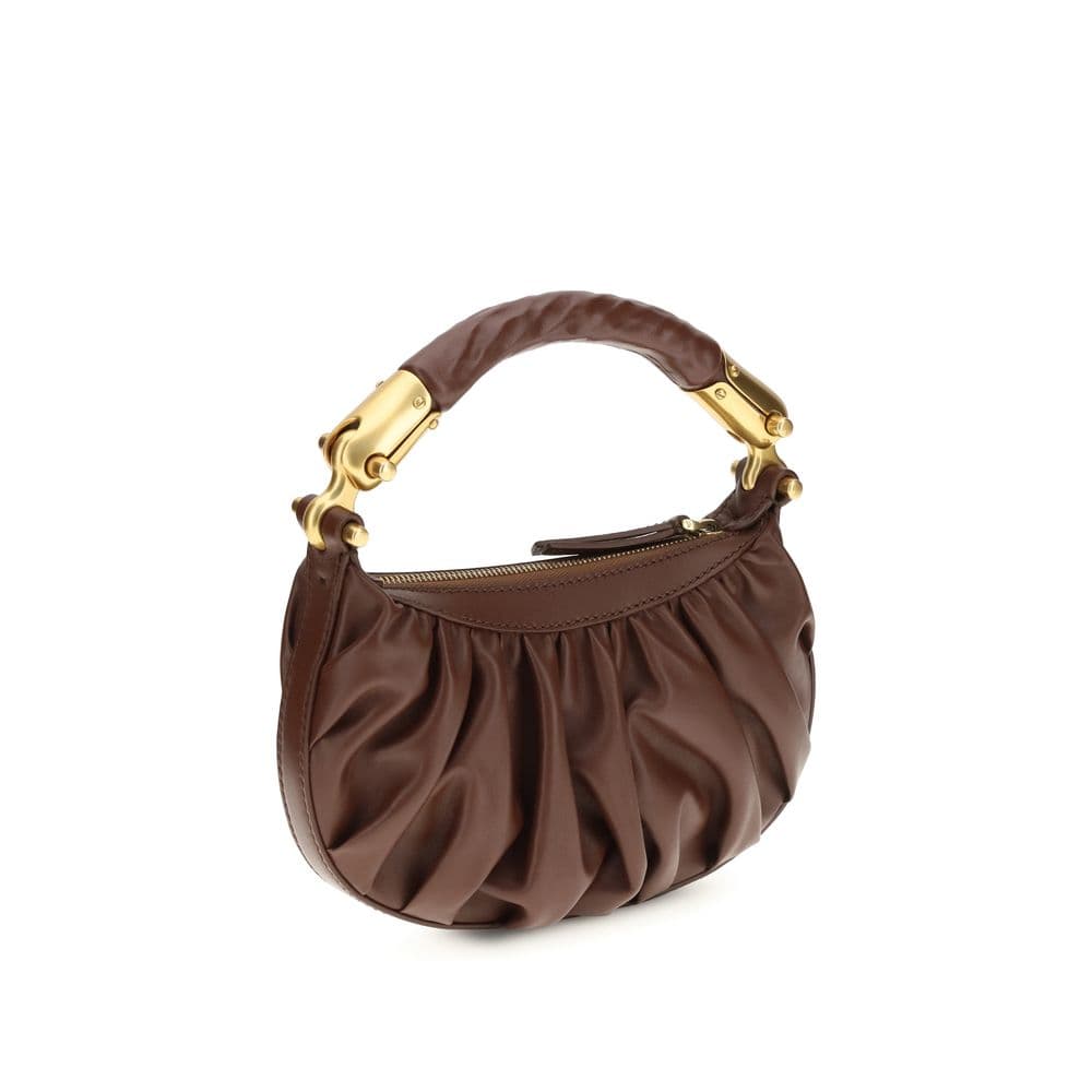 Brown Calf Leather Bos Taurus Shoulder Bag - 3