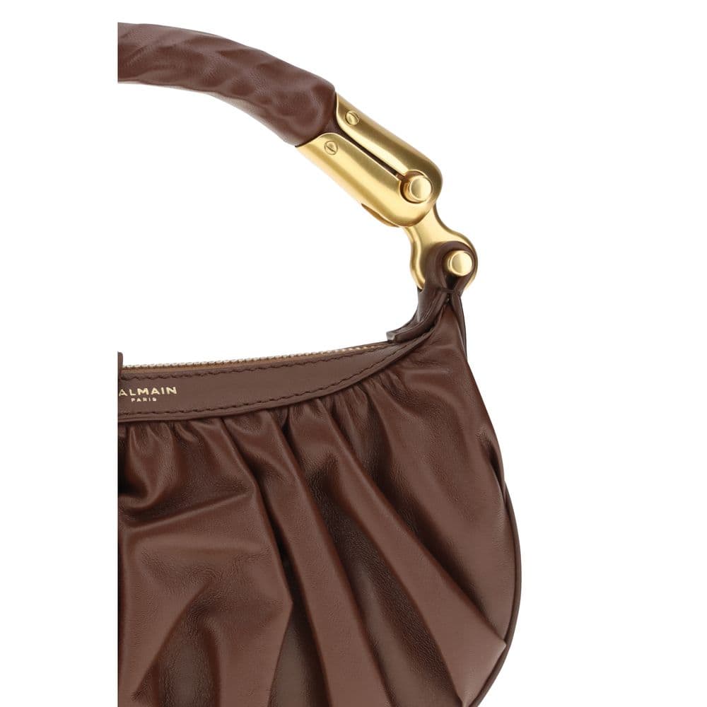 Brown Calf Leather Bos Taurus Shoulder Bag - 4