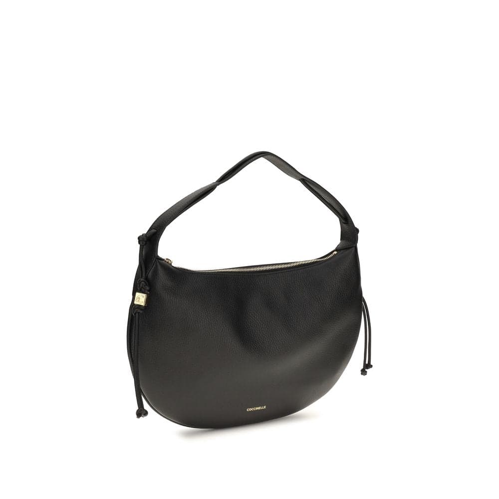 Black Calf Leather Bos Taurus Shoulder Bag - 2