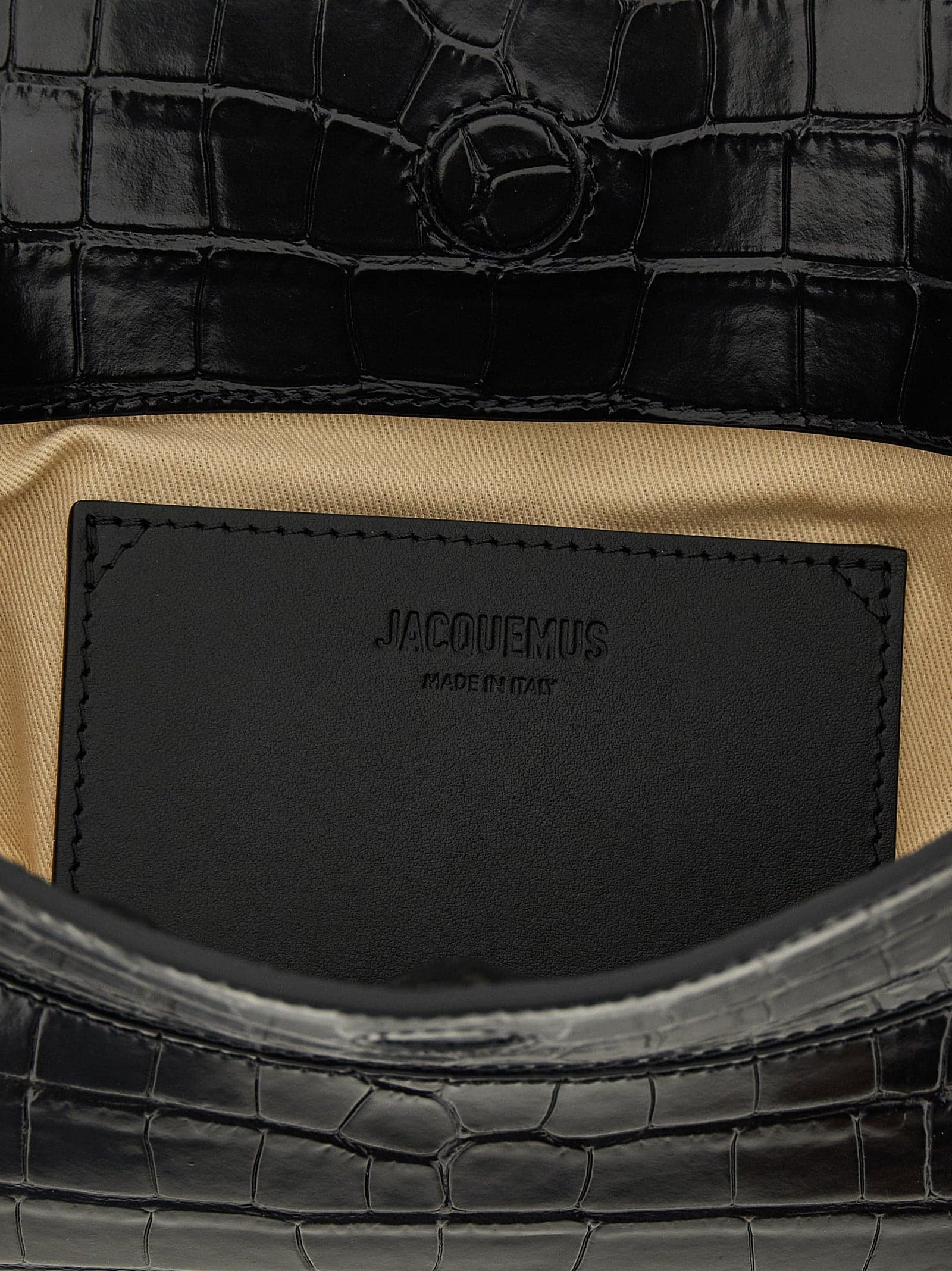 Black Calfskin Shoulder Bag - 4