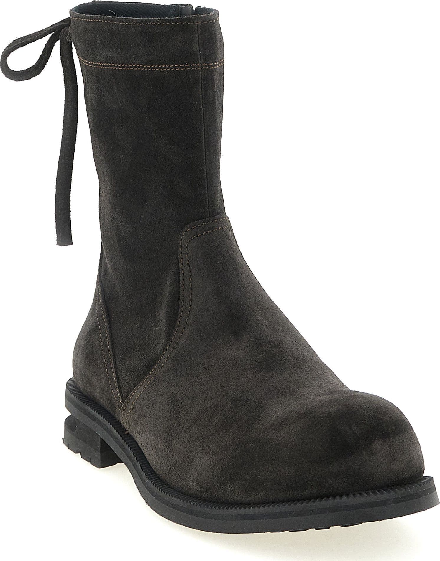 Brown Calfskin Ankle Boots - 2