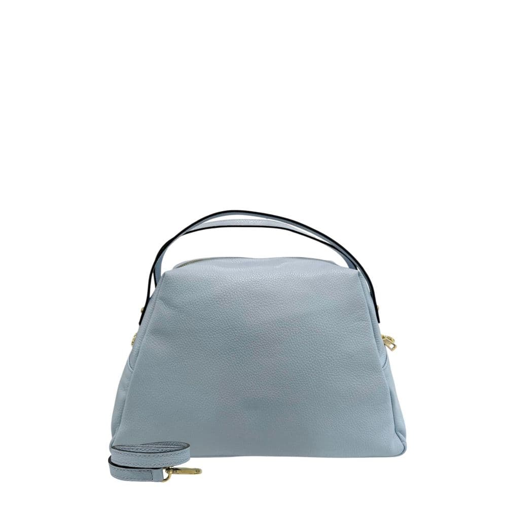 Blue Leather Women Bag - 3