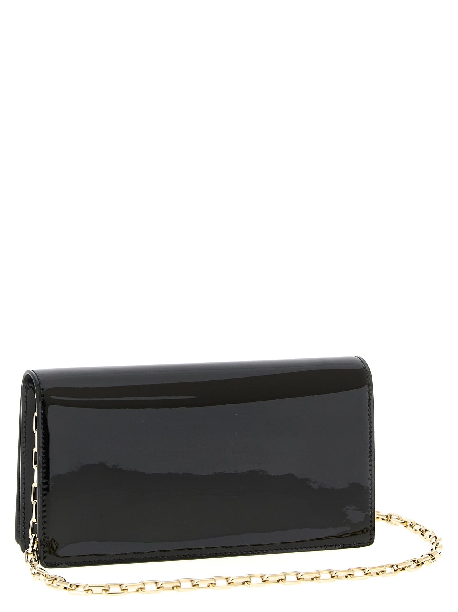 Black Calfskin Clutch Bag - 2