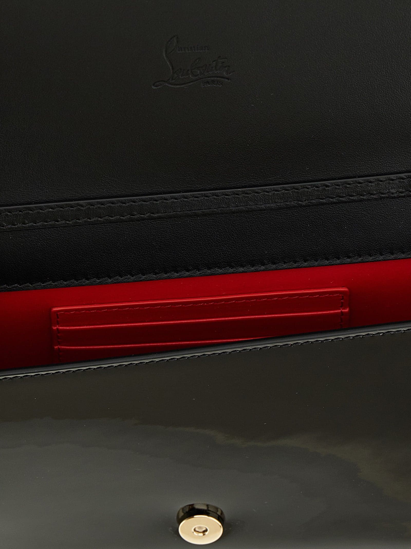 Black Calfskin Clutch Bag - 4