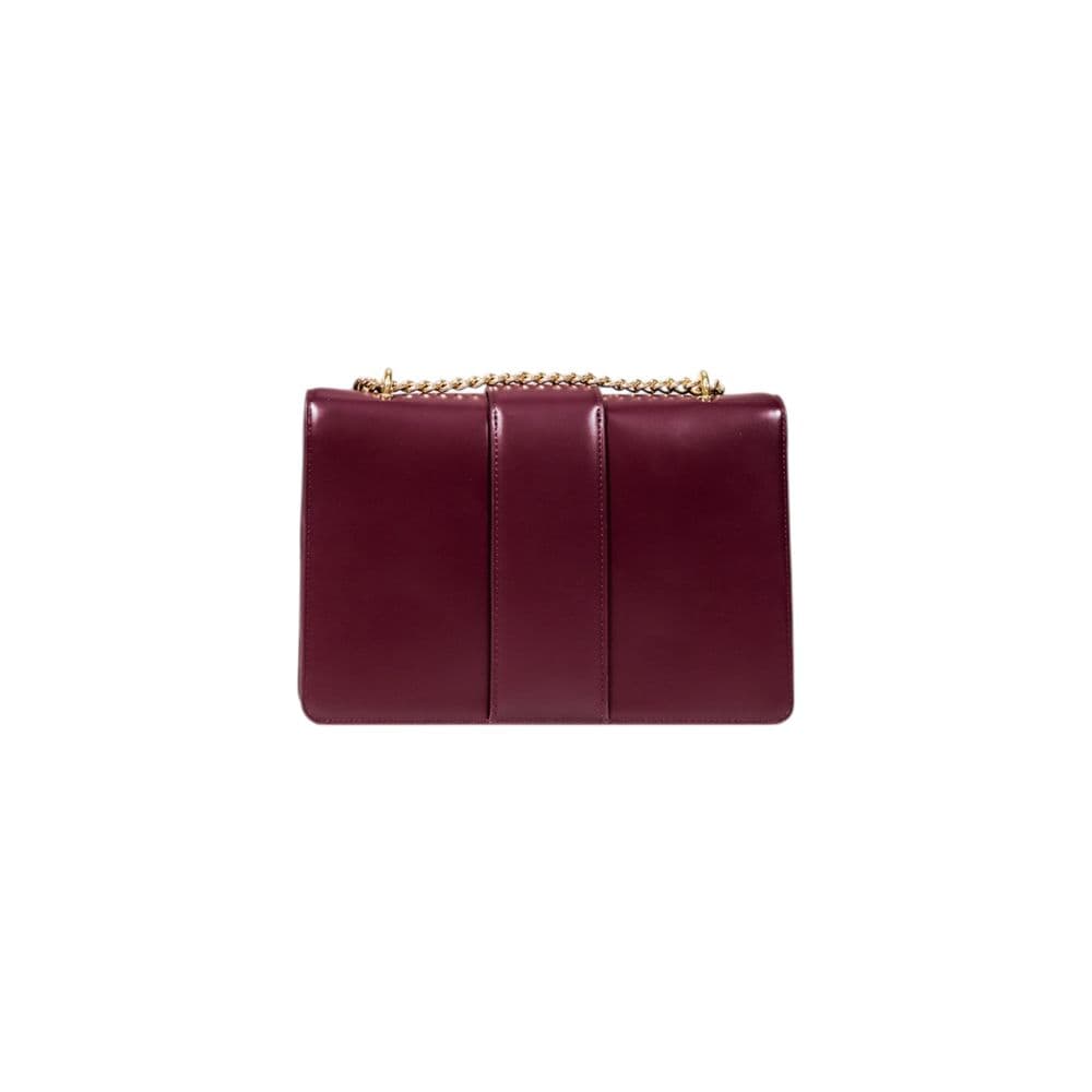 Bordeaux Polyester Handbag - 3