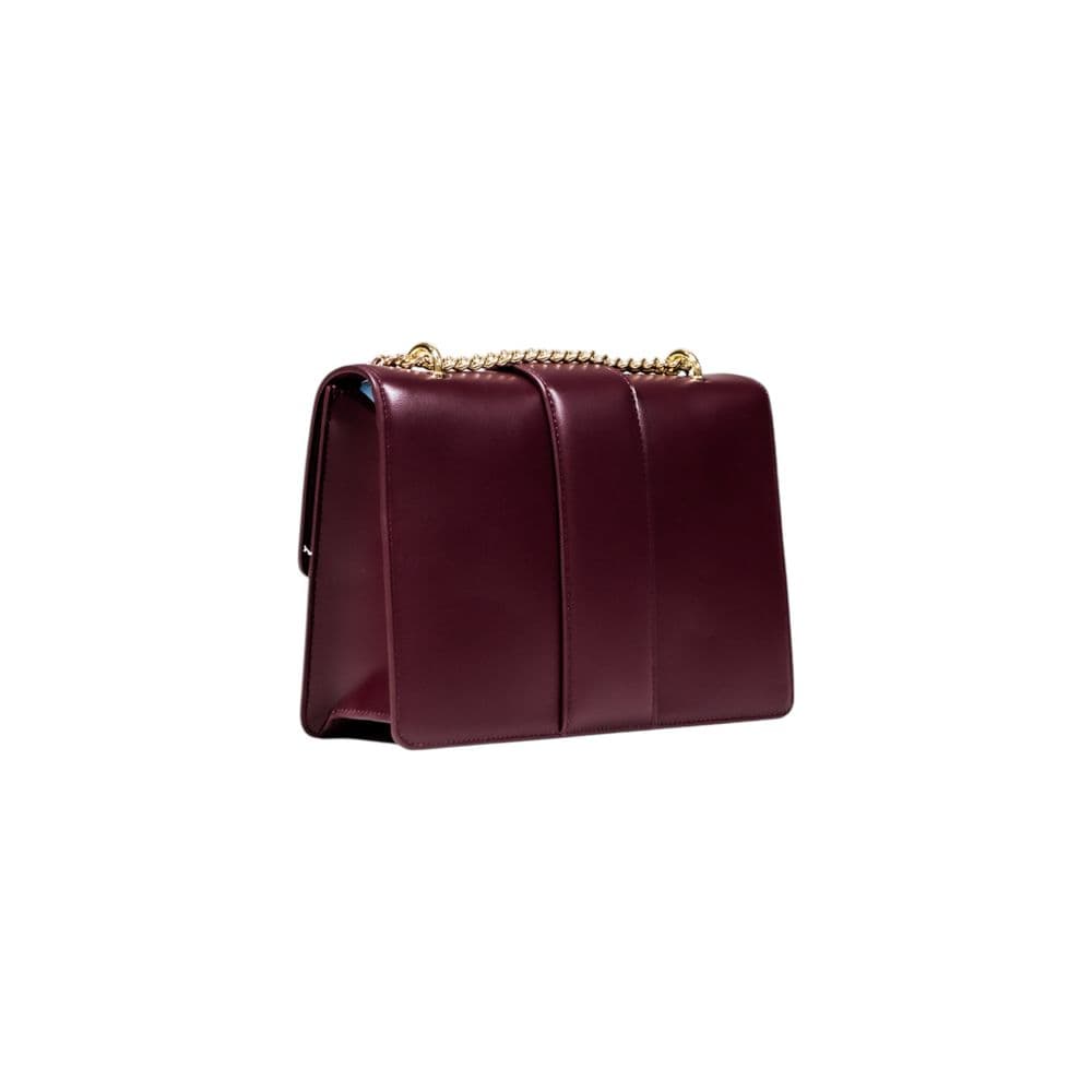 Bordeaux Polyester Handbag - 5