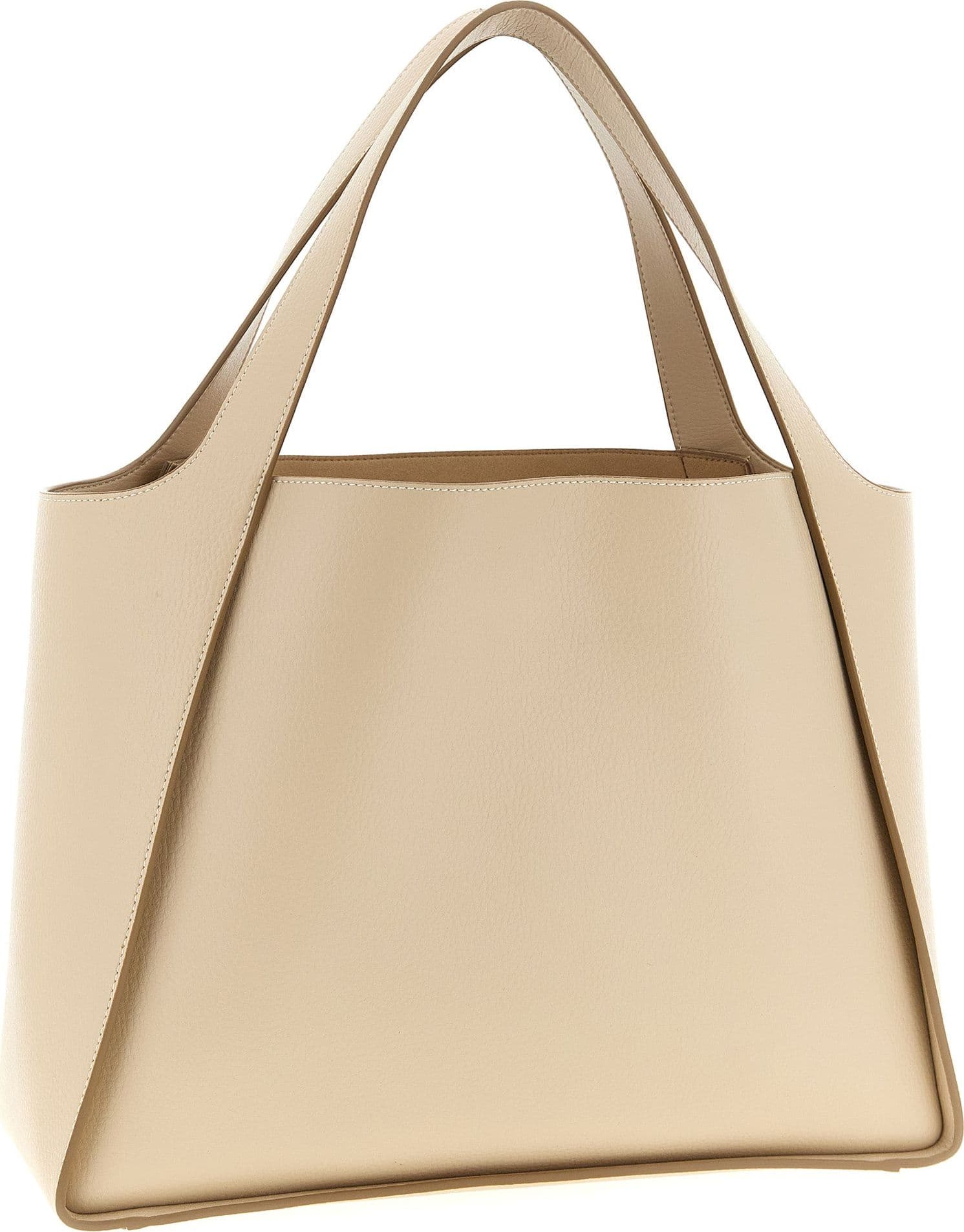 Beige Polyamide Tote Bag - 2