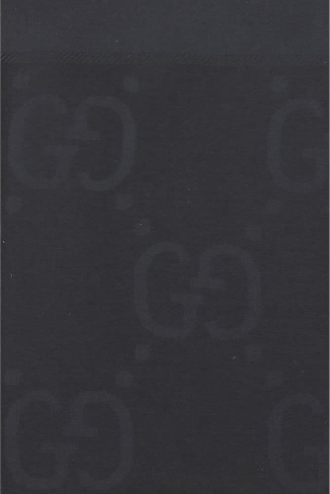 Black Wool Oves Aries Scarf - 3