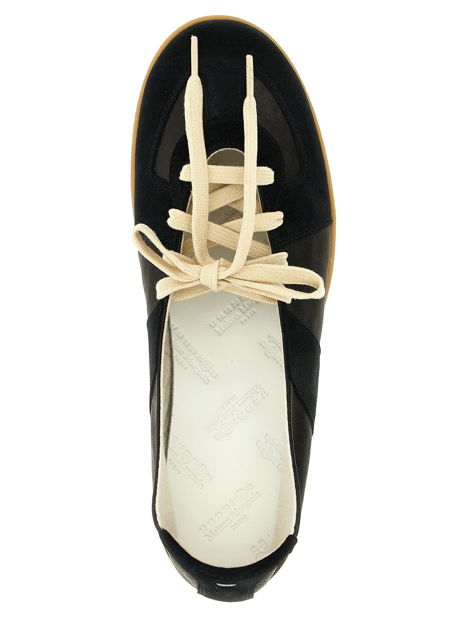 Black Lamb Leather Ballet Flats - 4