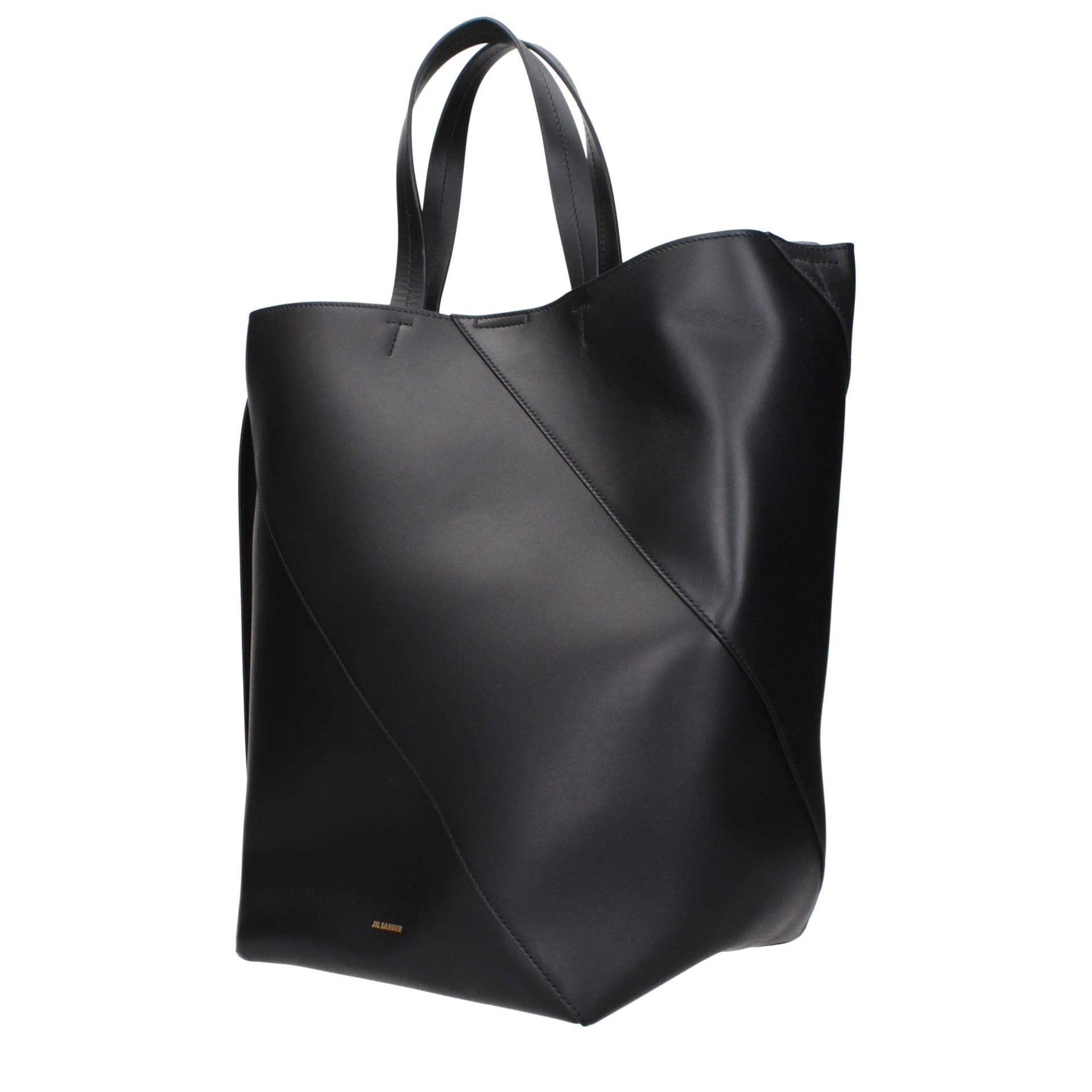 Black Leather Crossbody Bag - 2