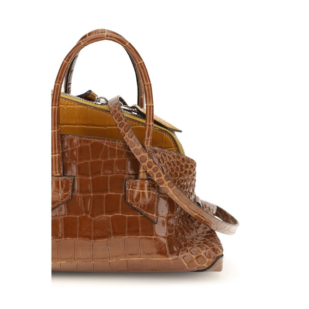 Brown Calf Leather Bos Taurus Handbag - 4