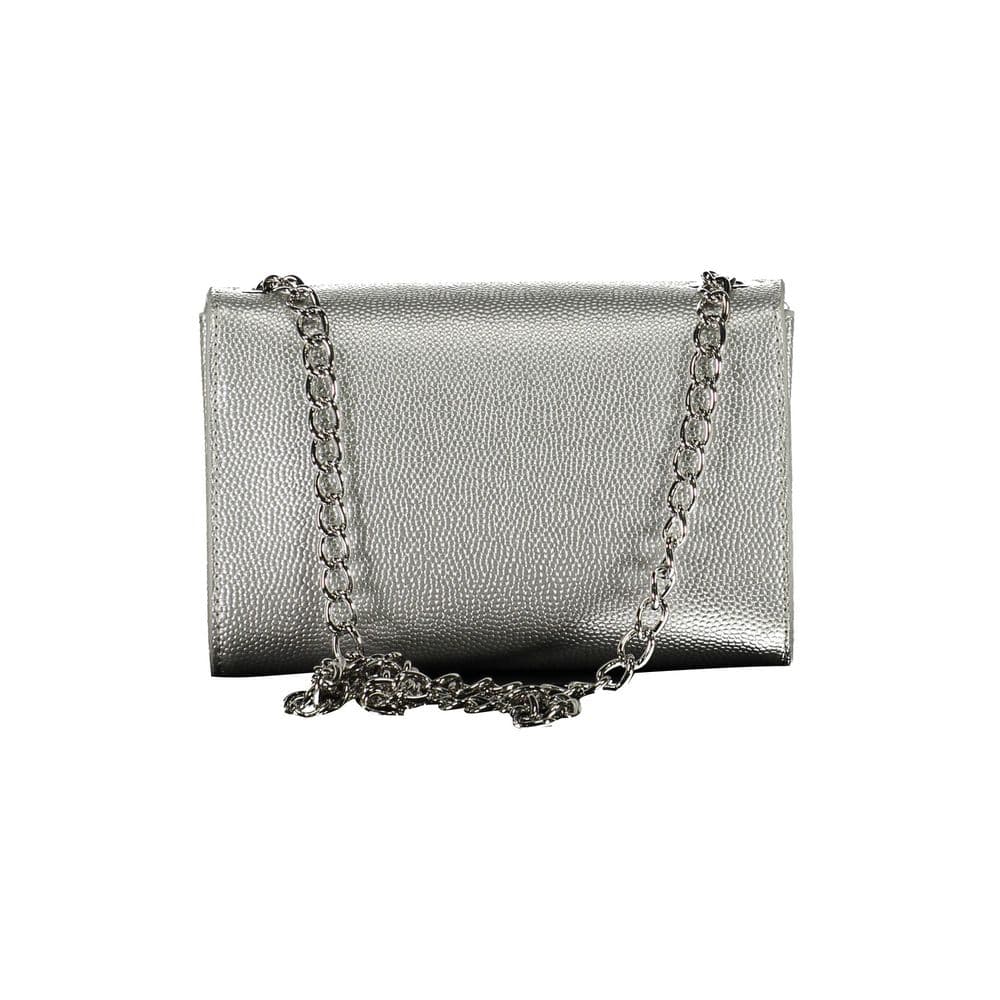 Silver Polyurethane Women Bag - 2