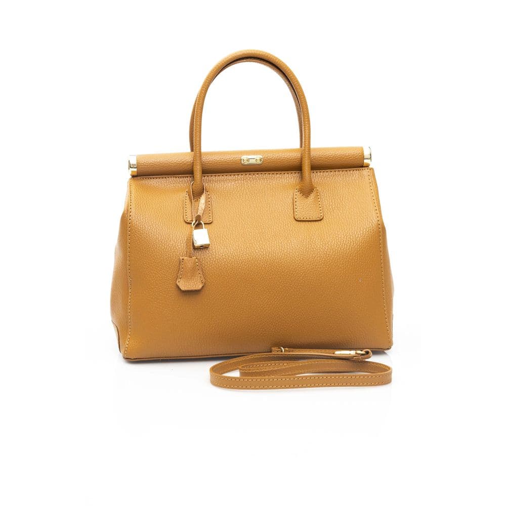 Brown Leather Women Shoulder Bag - 3