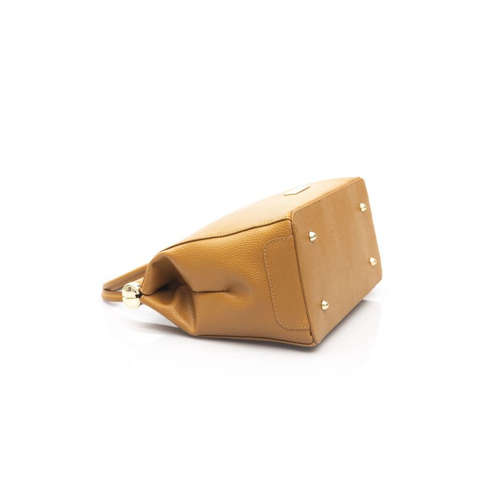 Brown Leather Women Shoulder Bag - 4