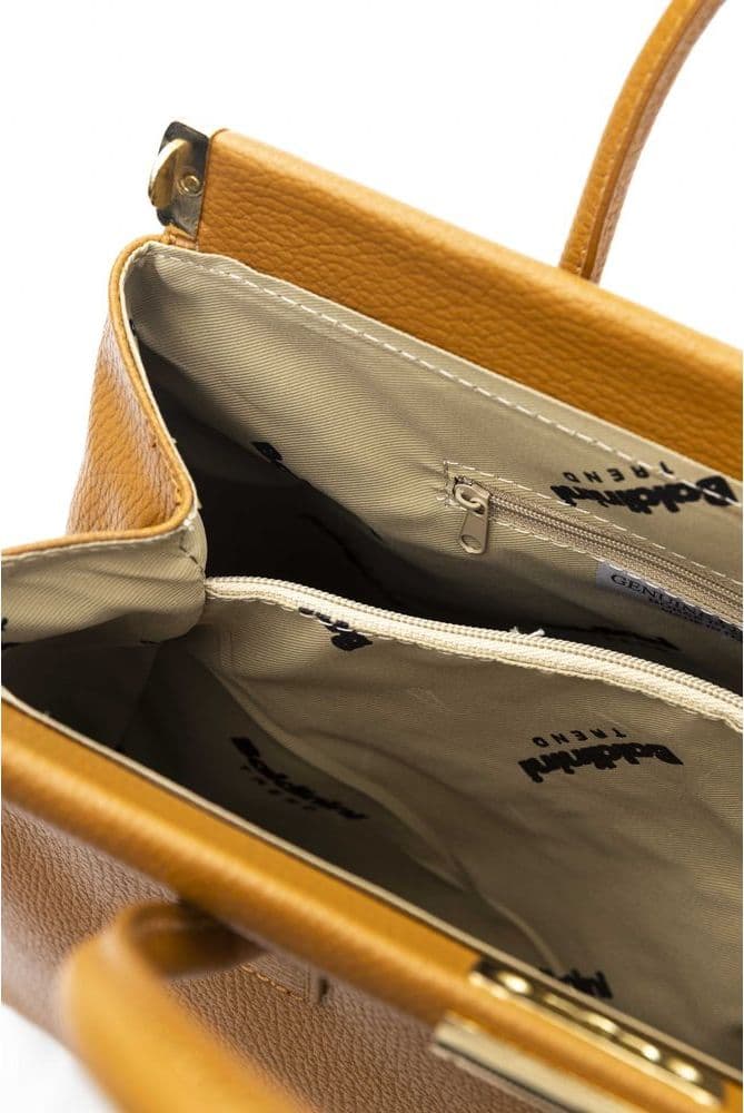 Brown Leather Women Shoulder Bag - 5