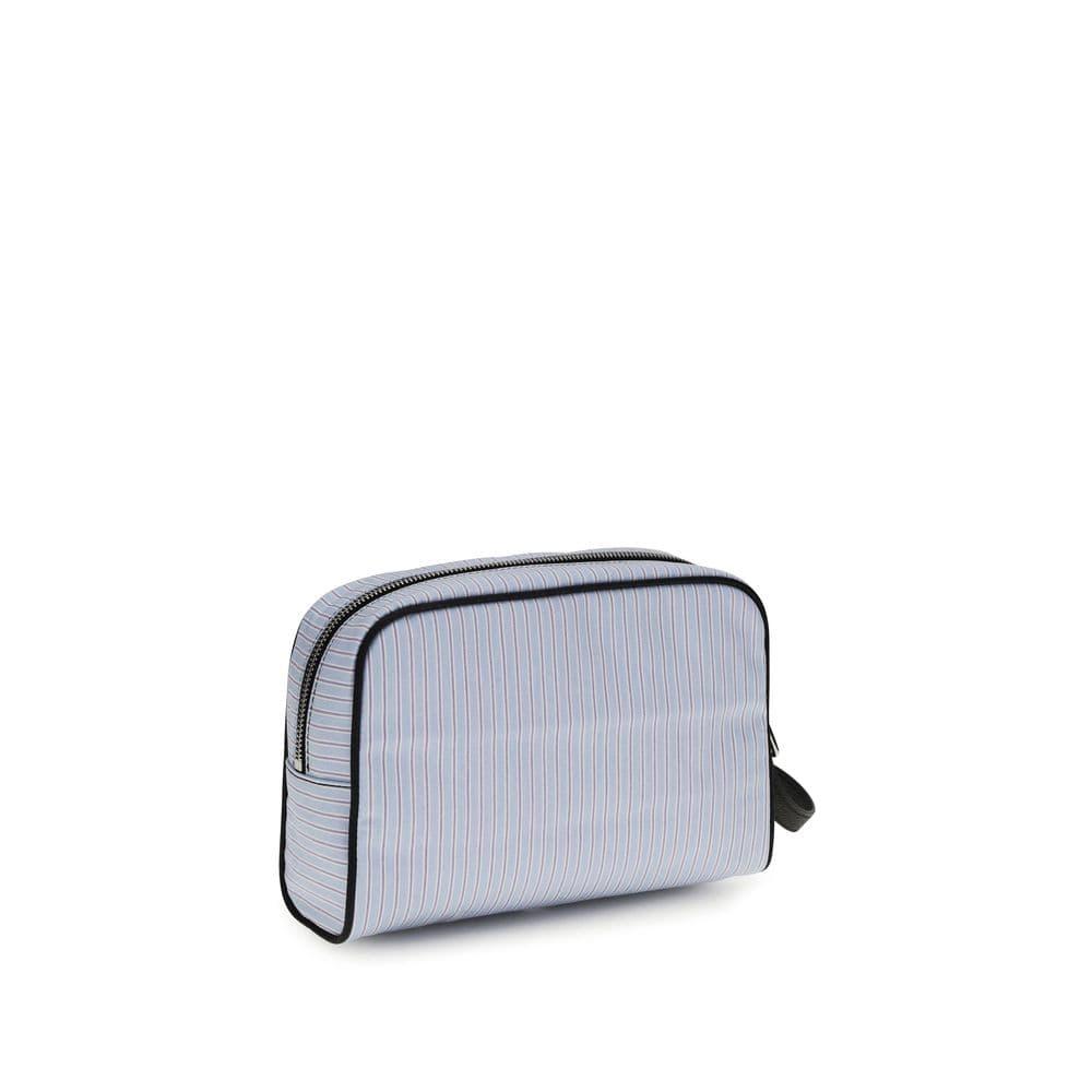 Blue Cotton Handbag - 3