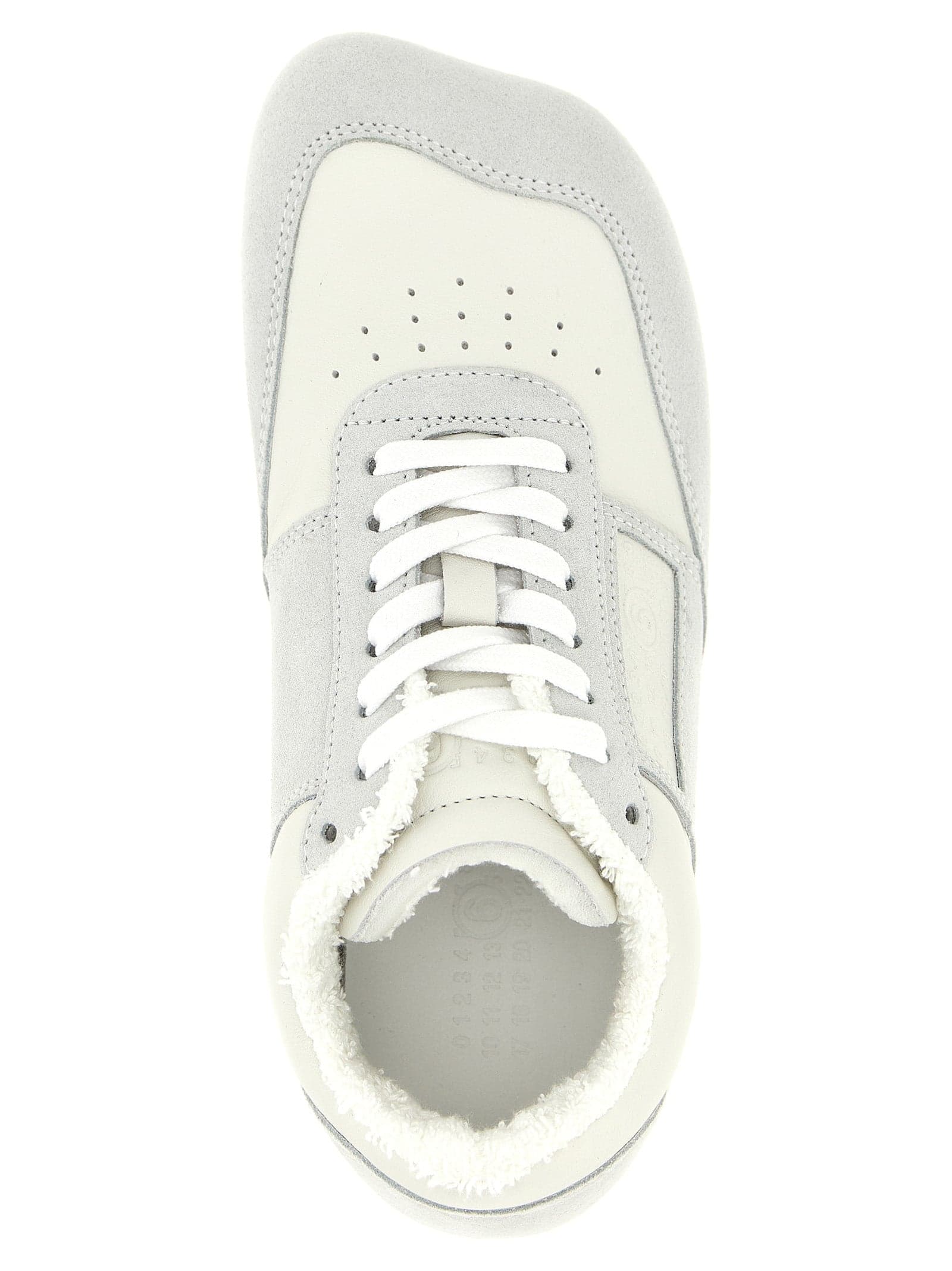 Gray Calfskin Athletic Sneakers - 4
