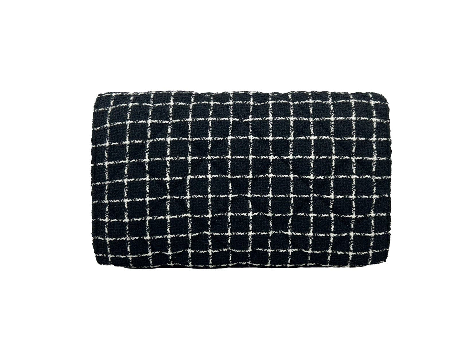 Versace Wallet On A Chain Fabric Black Crossbody Bag - 3