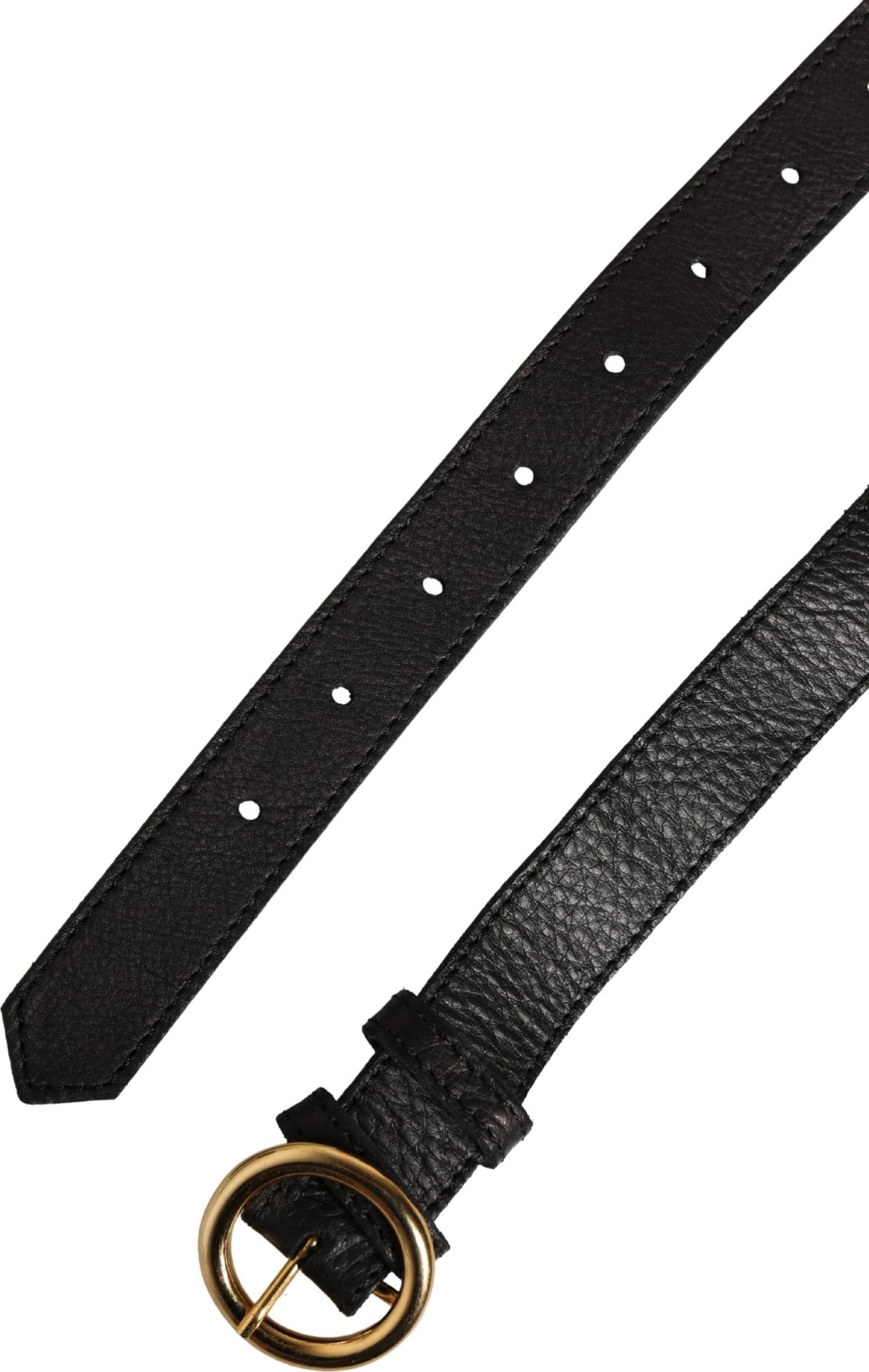 Multicolor Floral Wide Waist Gold Metal Buckle Cintura Belt - 7