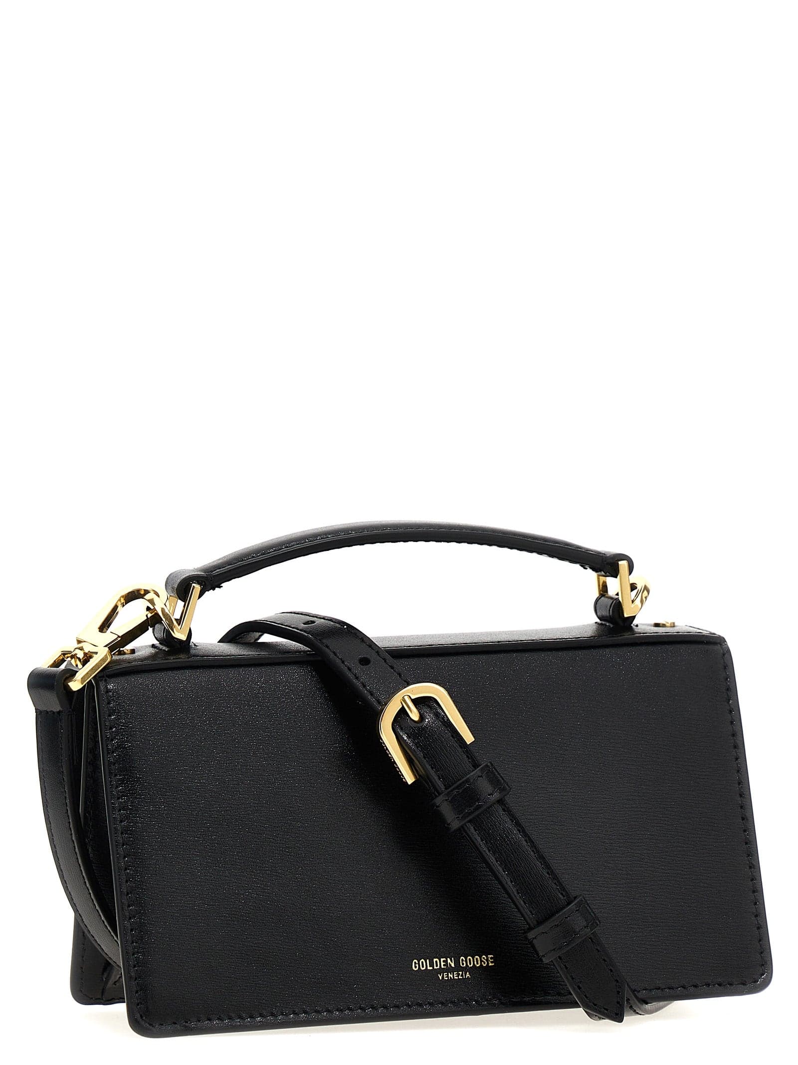 Black Cowhide Handbag - 2