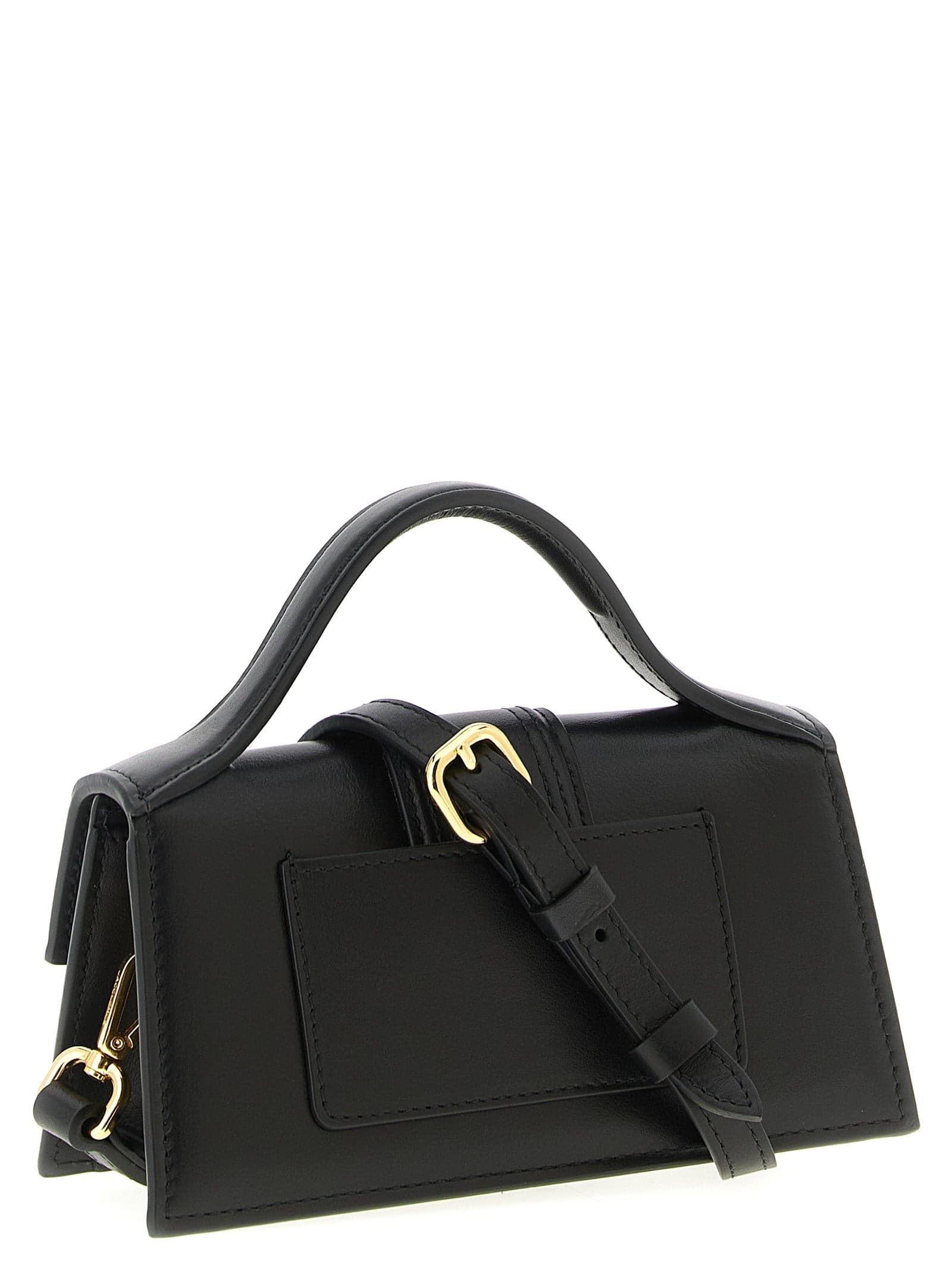 Black Cowhide Handbag - 2