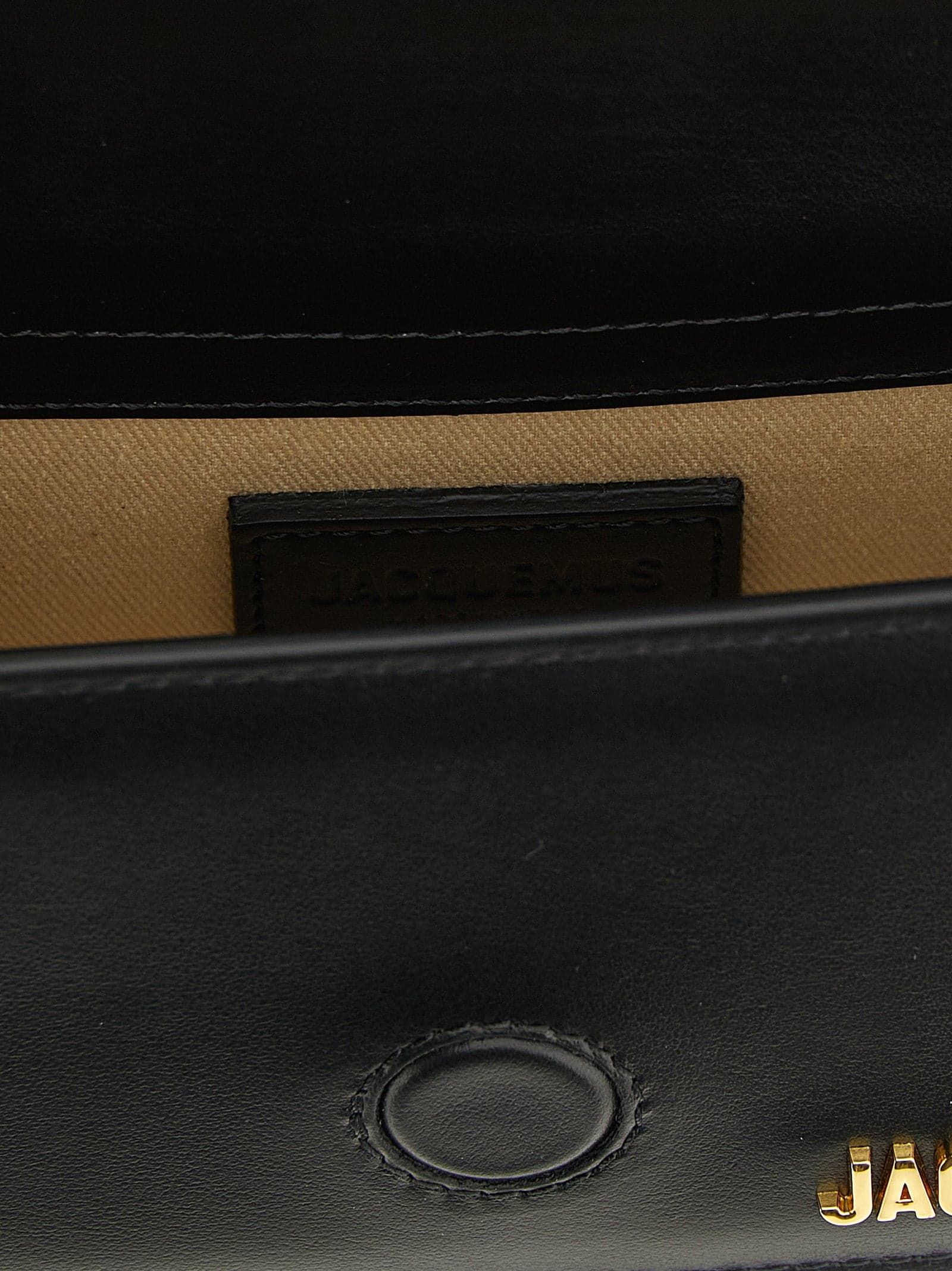 Black Cowhide Handbag - 4