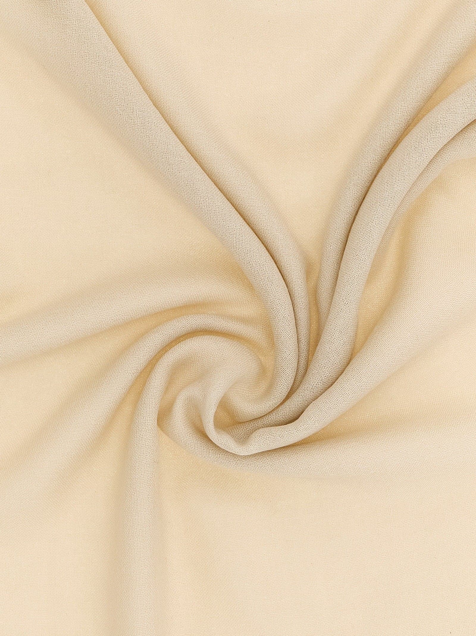 Beige Cashmere Scarf - 3