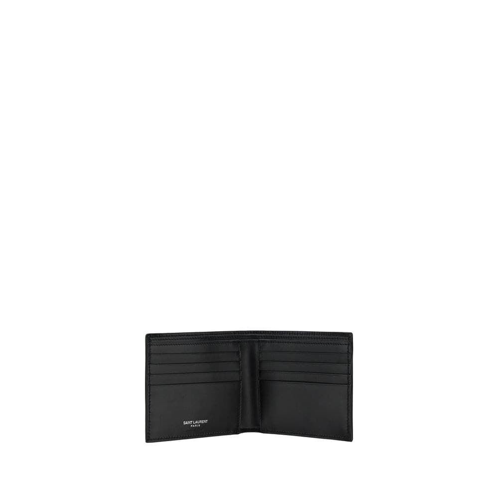 Black Calf Leather Bos Taurus Wallet - 3