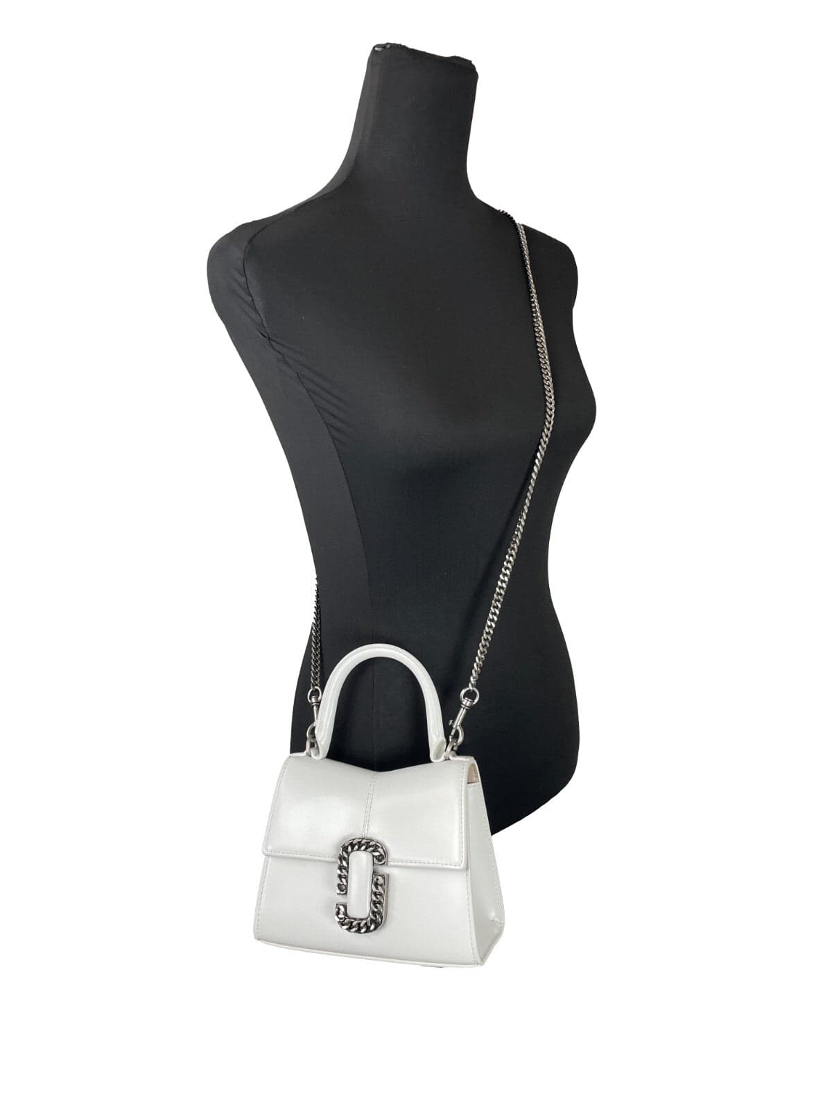 Marc Jacobs The St Marc Mini Top Handle Satchel Crossbody Bag - 4