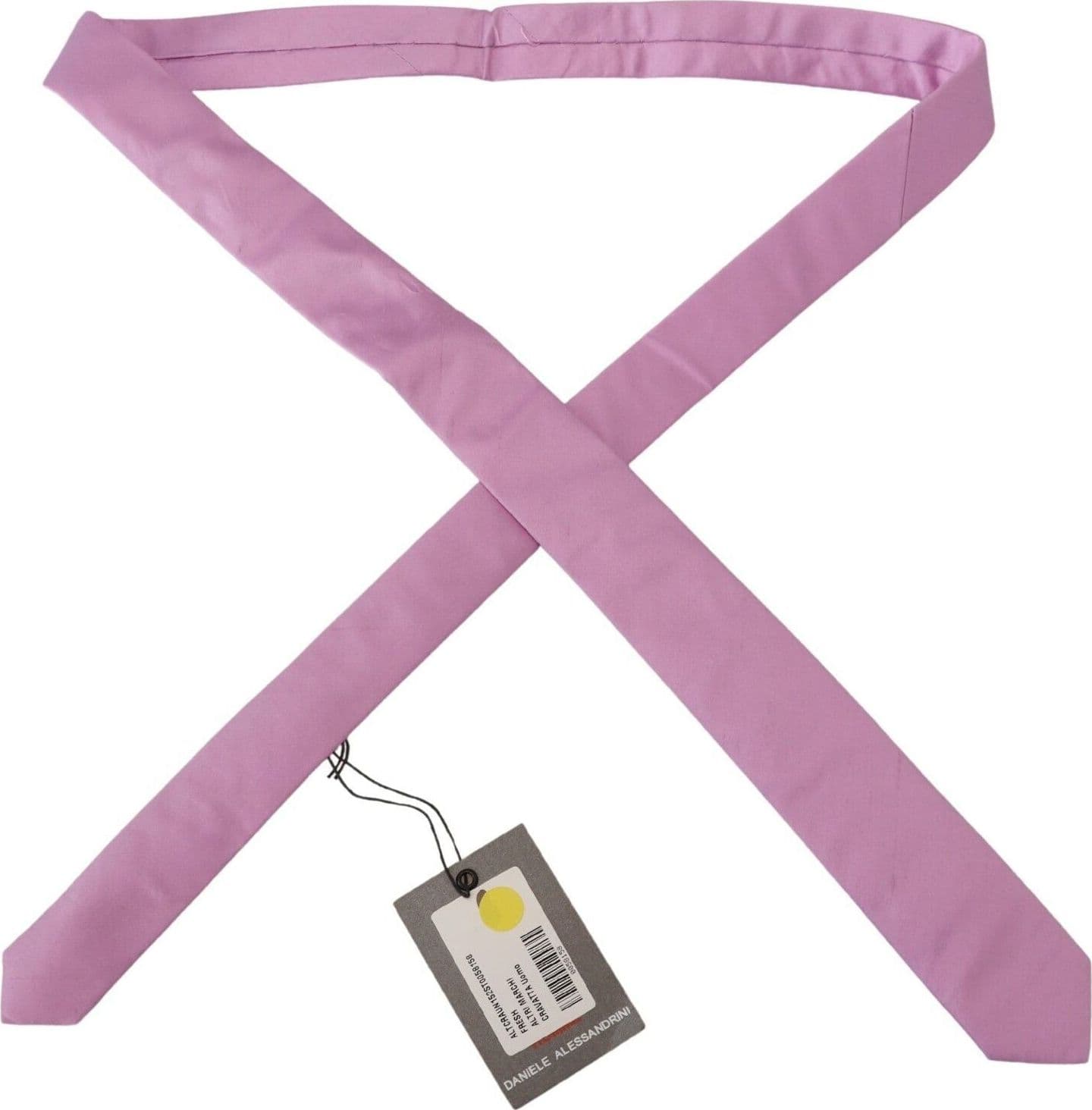 Pink Classic Men Necktie Accessory Silk Tie - 4