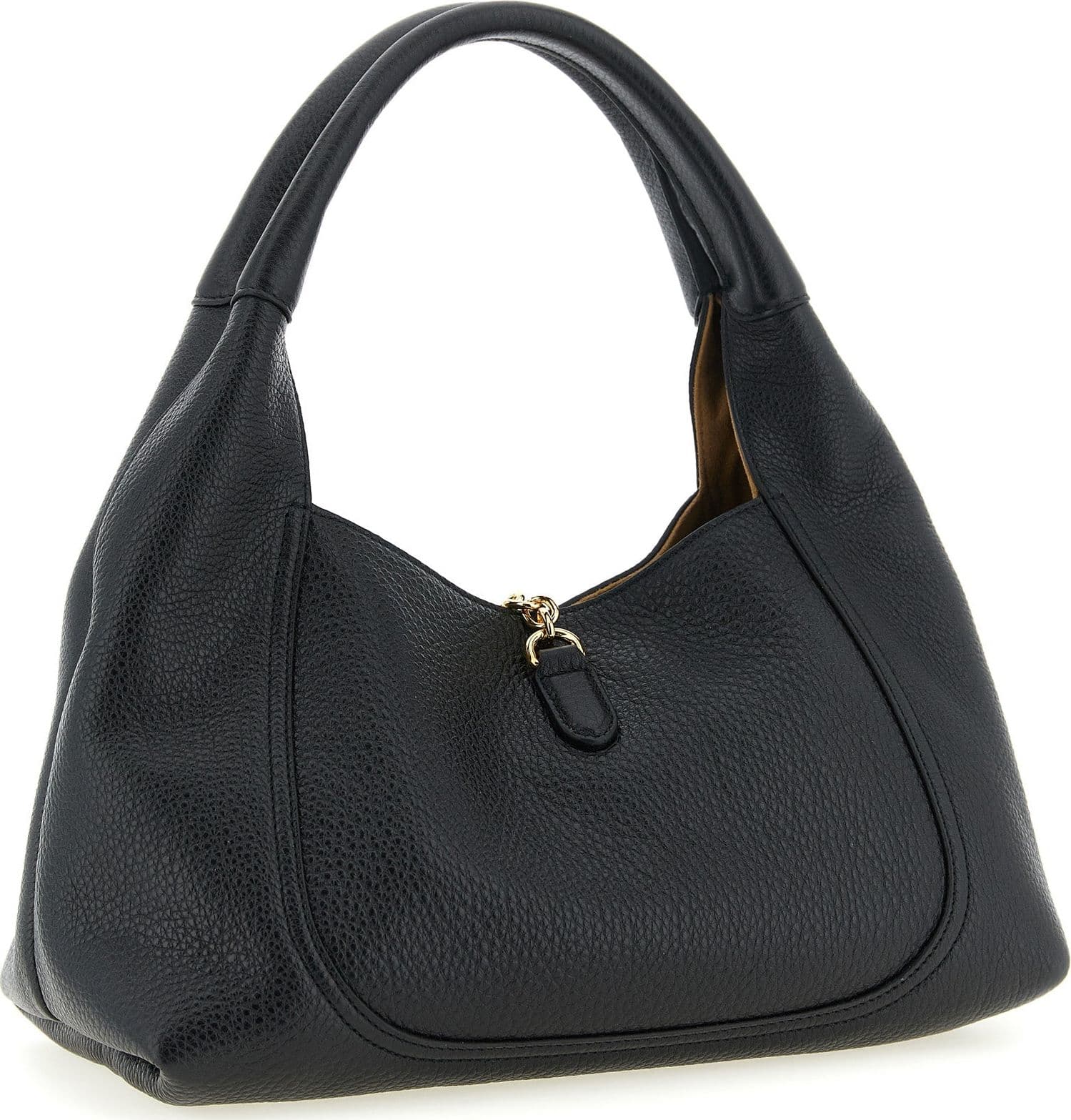 Black Calfskin Shoulder Bag - 2