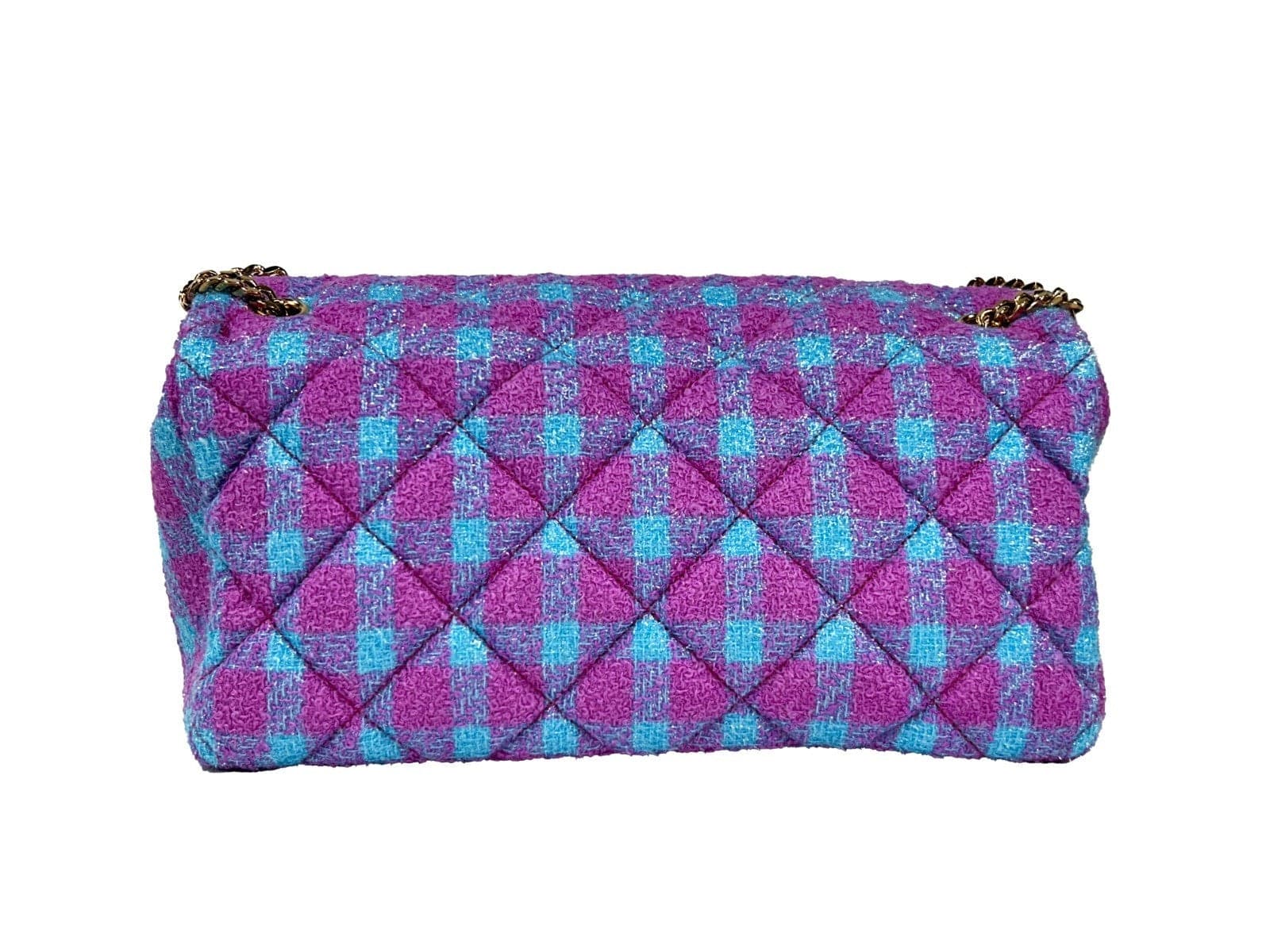 Versace Wool Lurex Medium Shoulder Crossbody Bag - 3