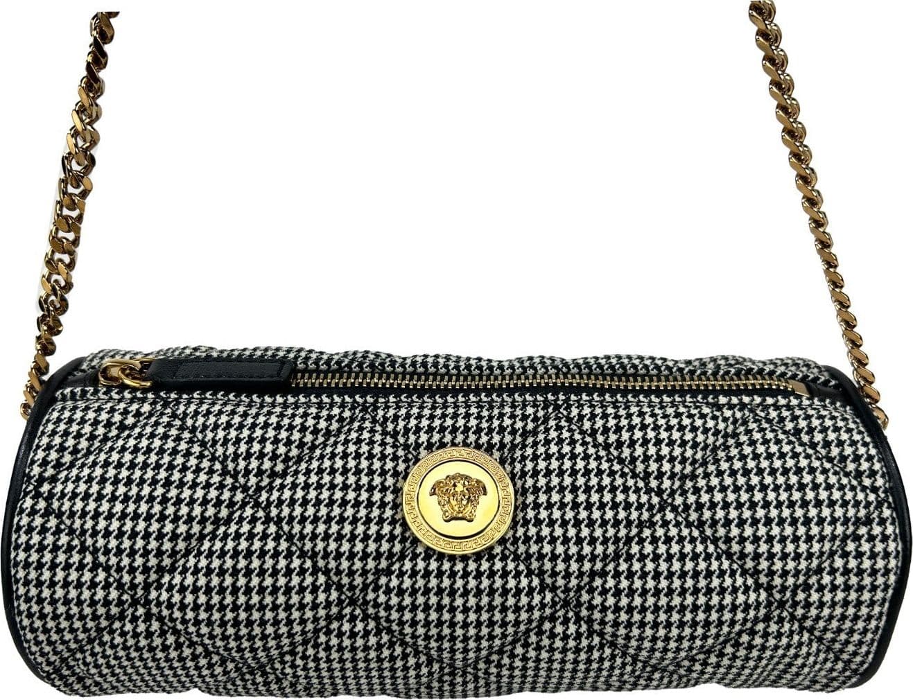 Versace Medusa Quilted Evening Sling Crossbody Bag - 2
