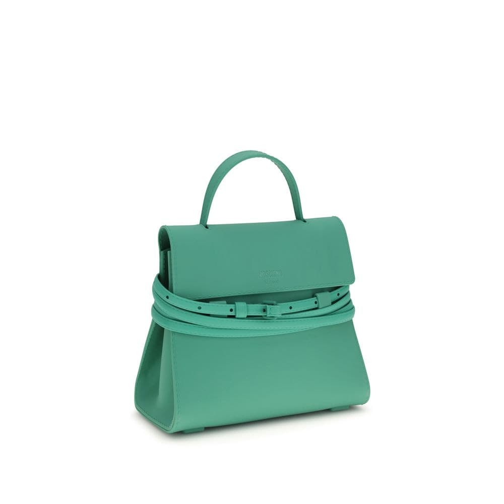 Bicolor Synthetic Handbag - 2