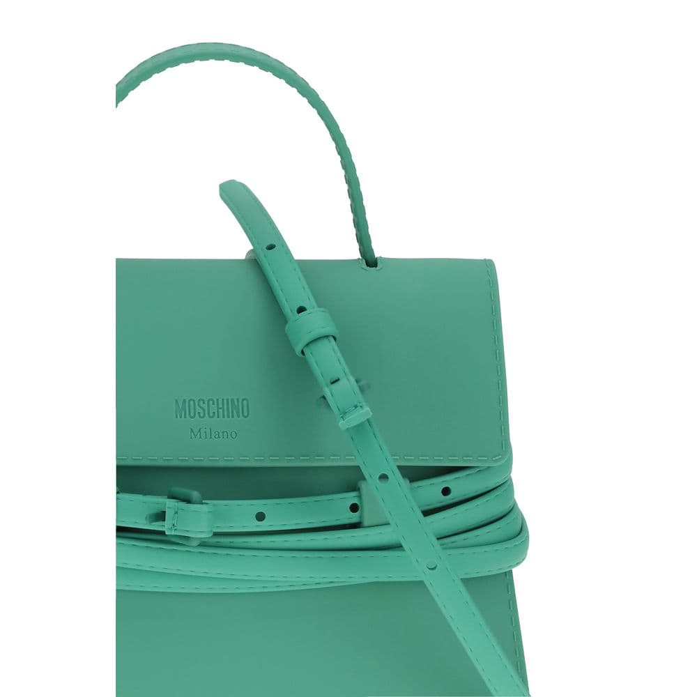 Bicolor Synthetic Handbag - 4