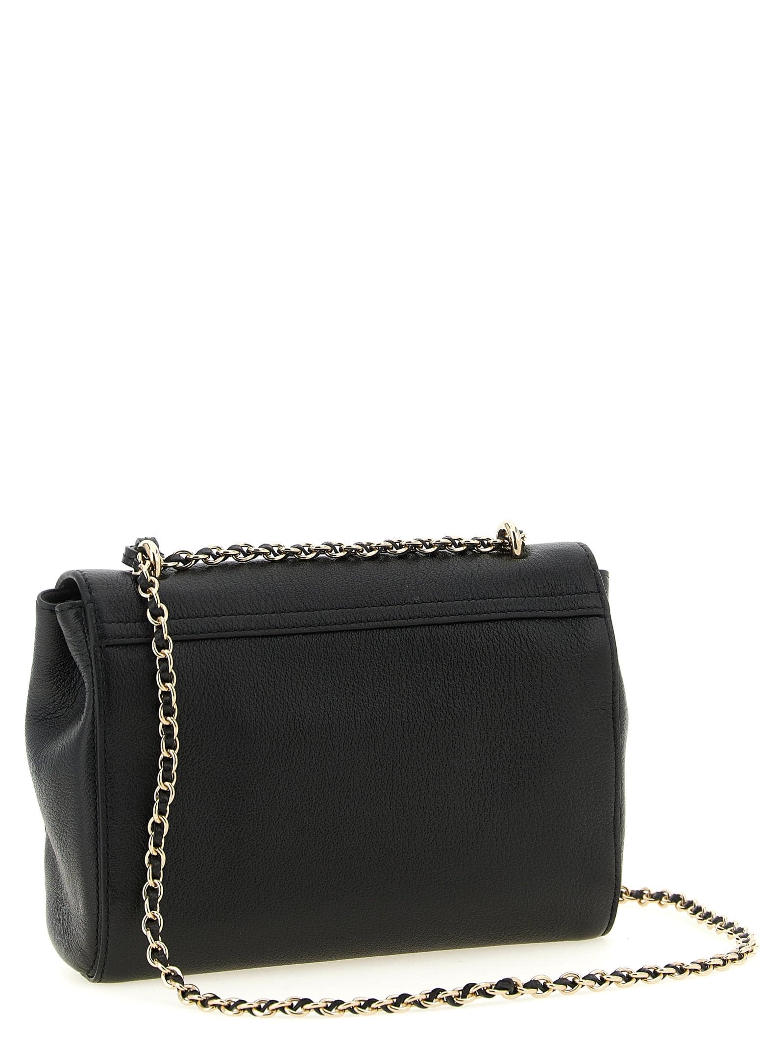 Black Goatskin Crossbody Bag - 2