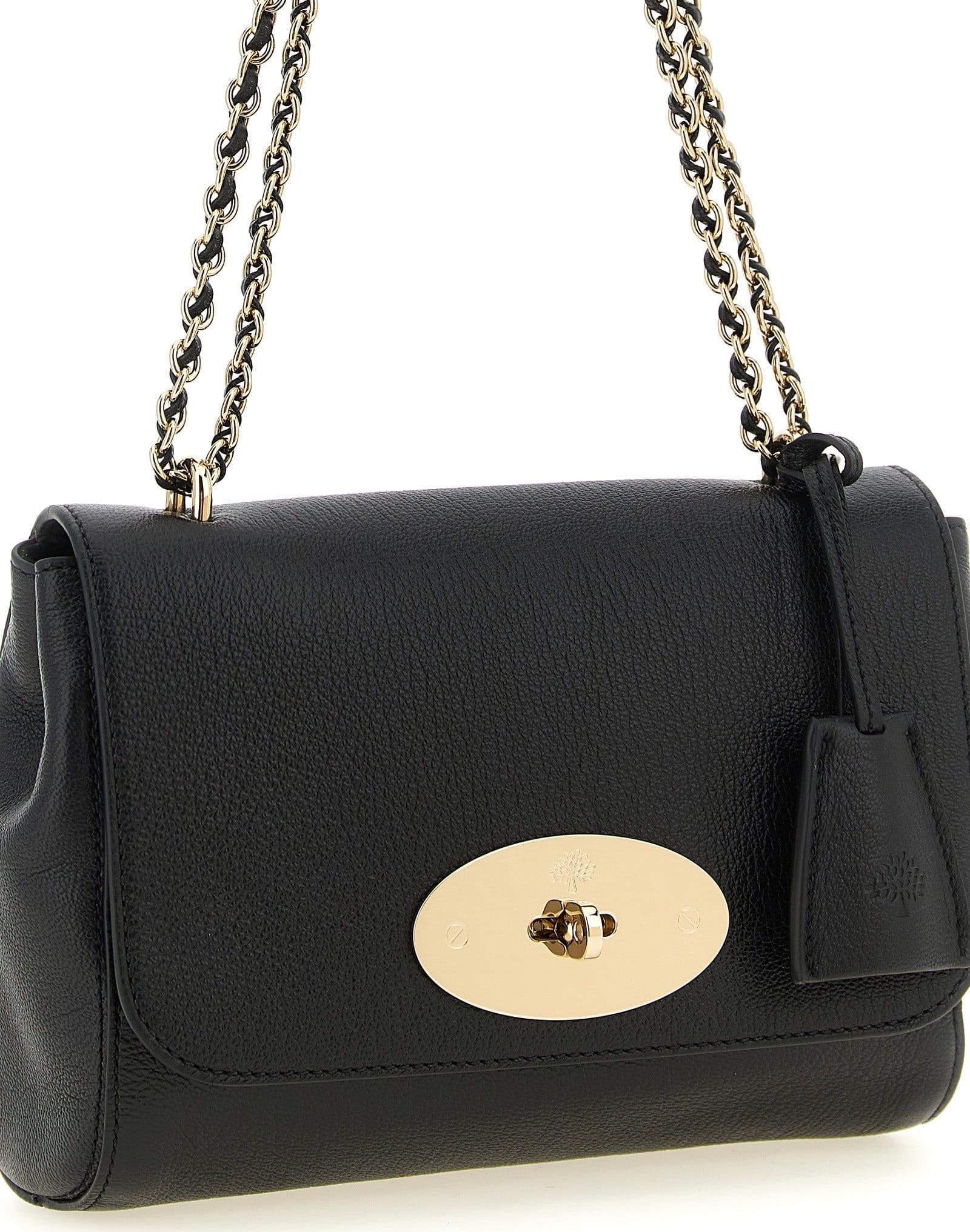 Black Goatskin Crossbody Bag - 3