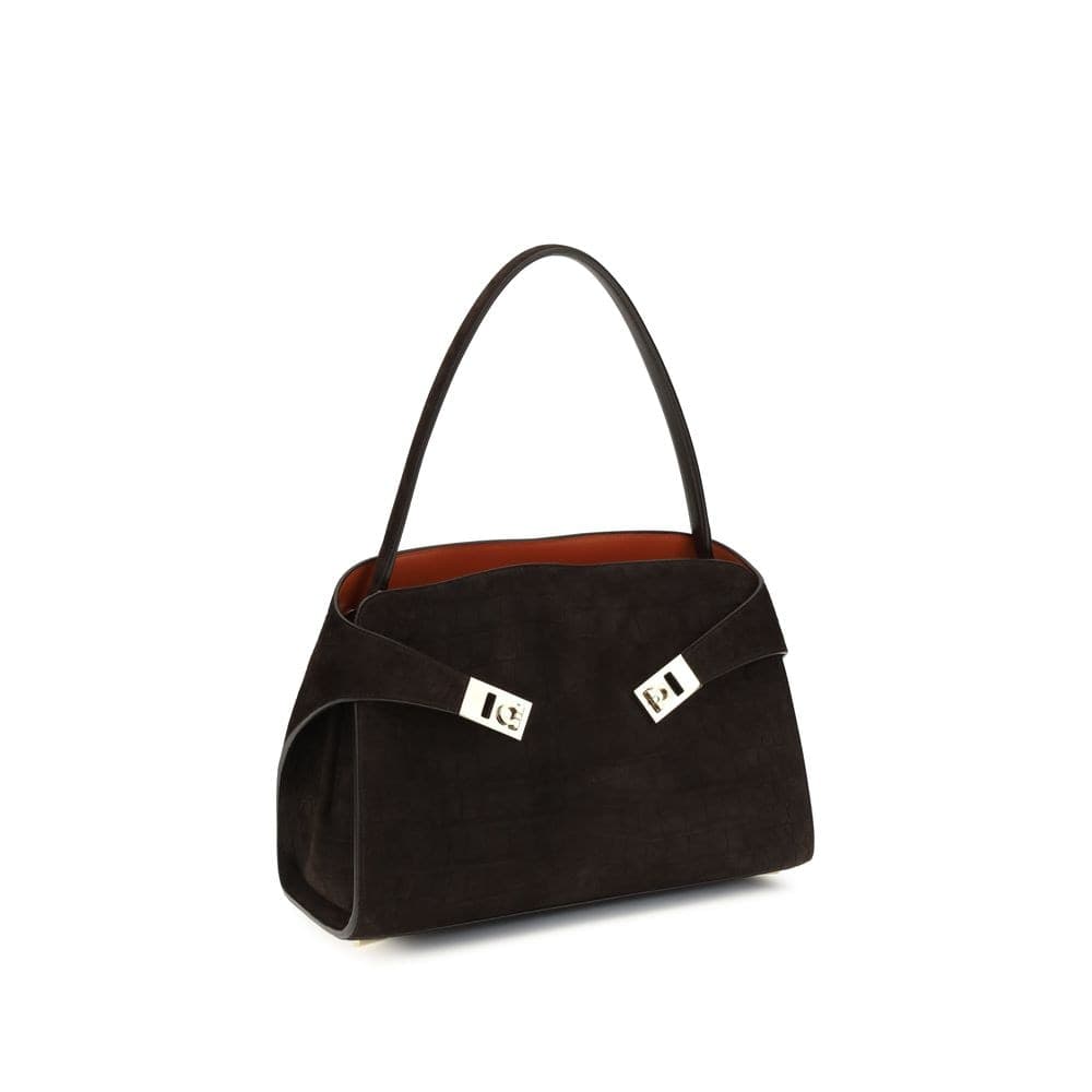 Brown Calf Leather Bos Taurus Shoulder Bag - 2