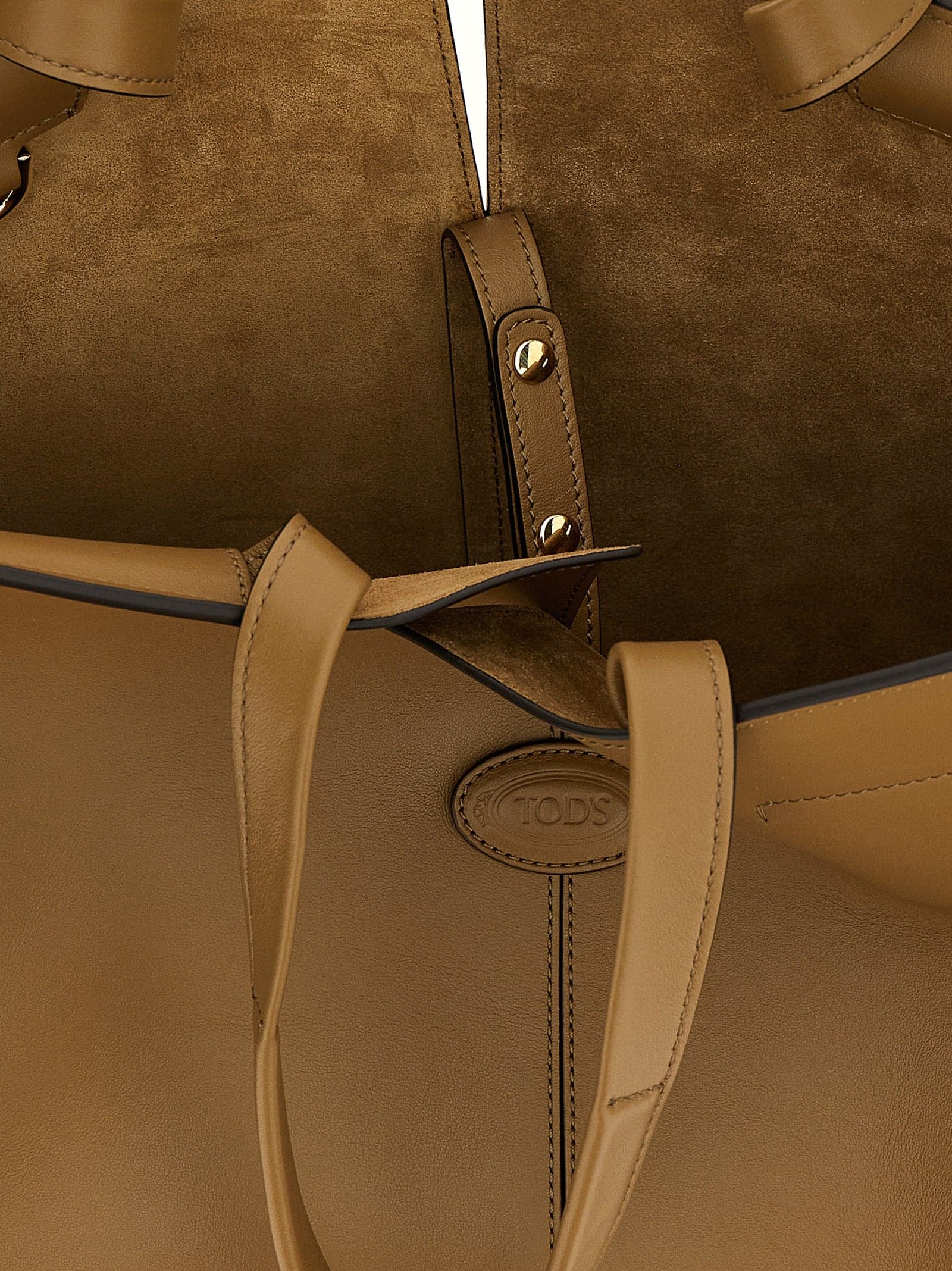Bicolor Calfskin Tote Bag - 4