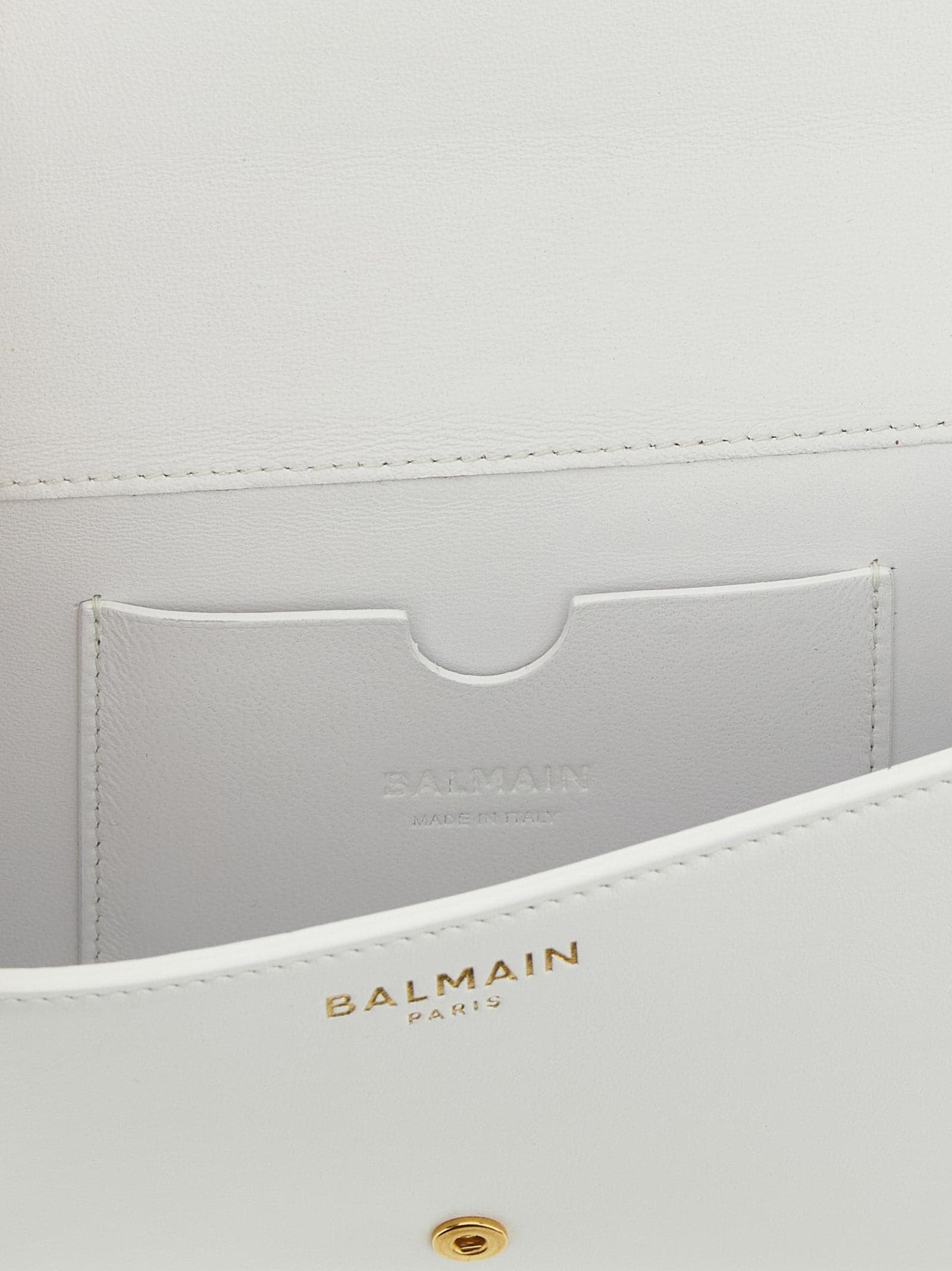 White Calfskin Cardholder - 4